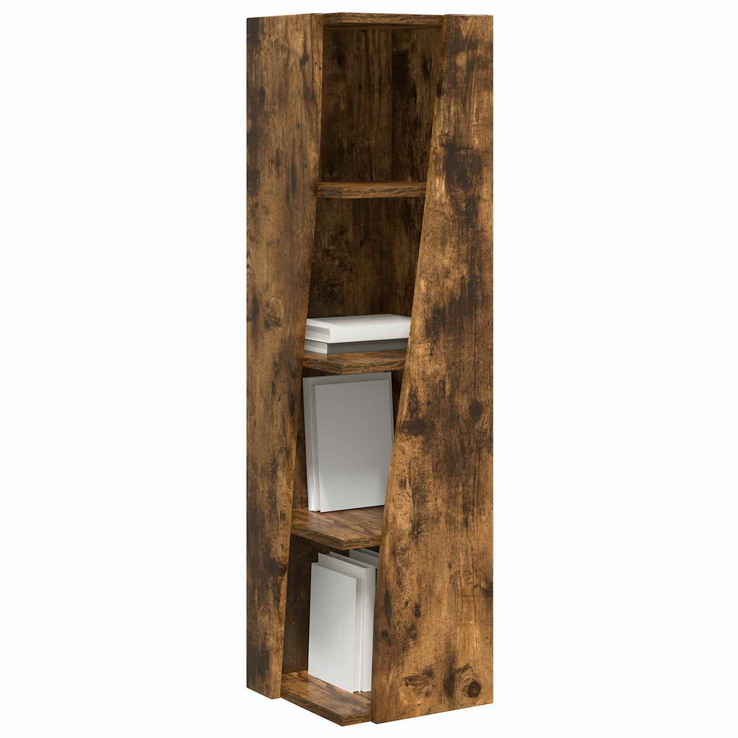 Corner Cabinet 27.5x27x102cm Engineered Wood Smoked Oak