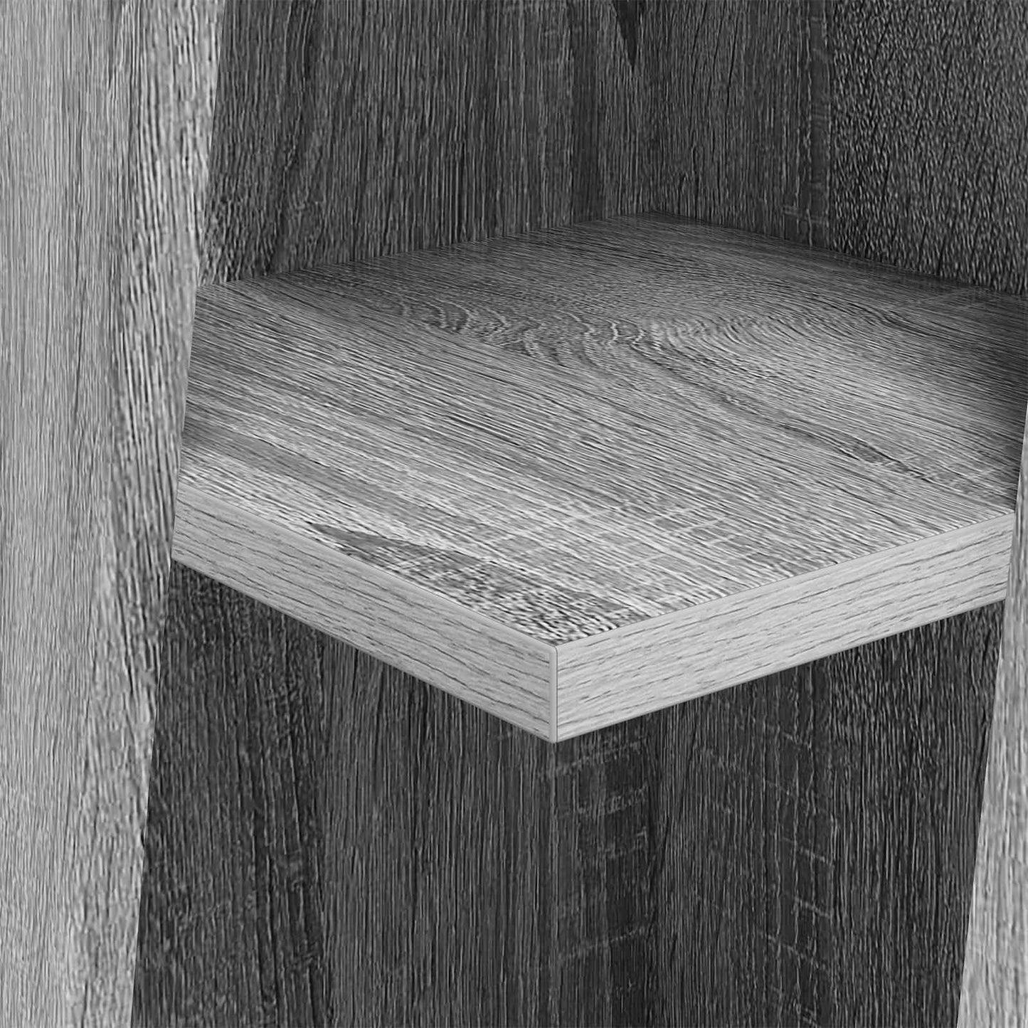 Corner Cabinet 27.5x27x102cm Engineered Wood Grey Sonoma