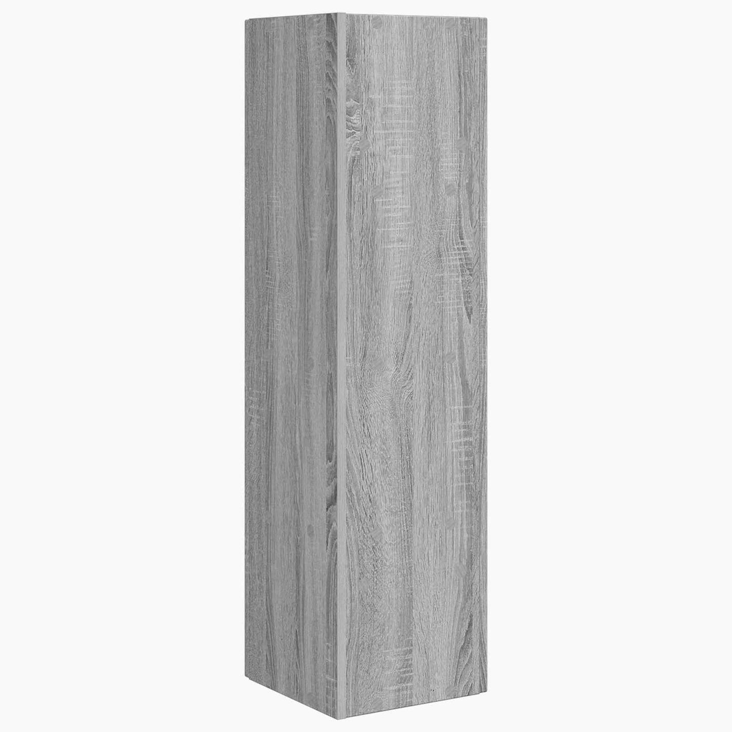 Corner Cabinet Grey Sonoma 27.5x27x102cm Engineered Wood