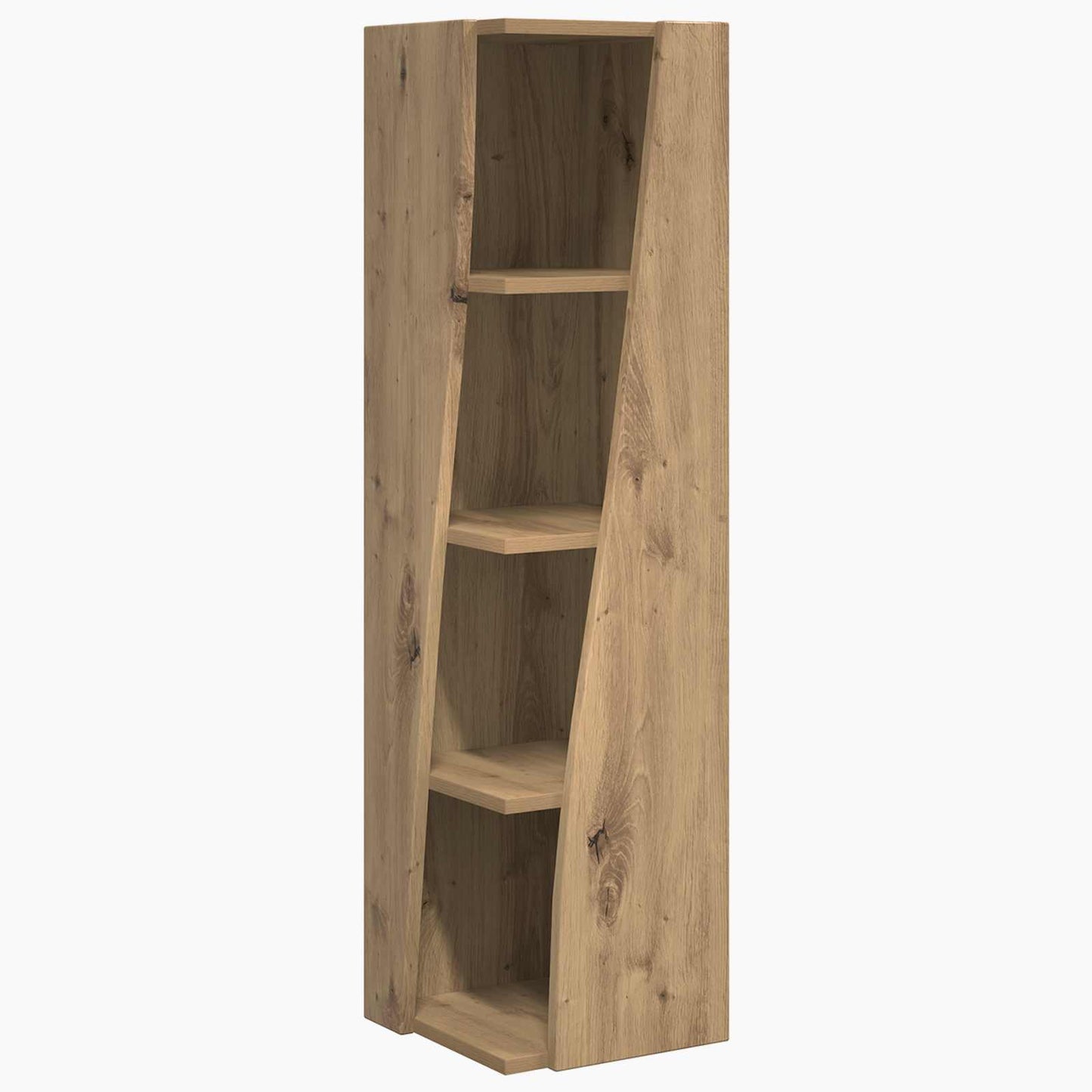 Corner Cabinet 27.5x27x102cm Engineered Wood Artisan Oak