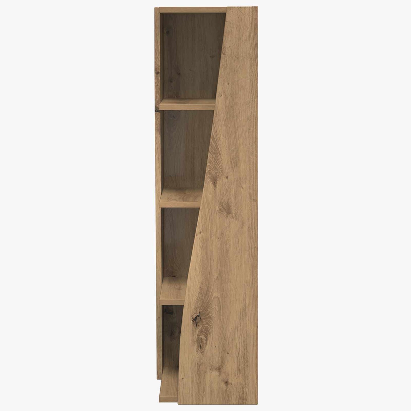 Corner Cabinet 27.5x27x102cm Engineered Wood Artisan Oak