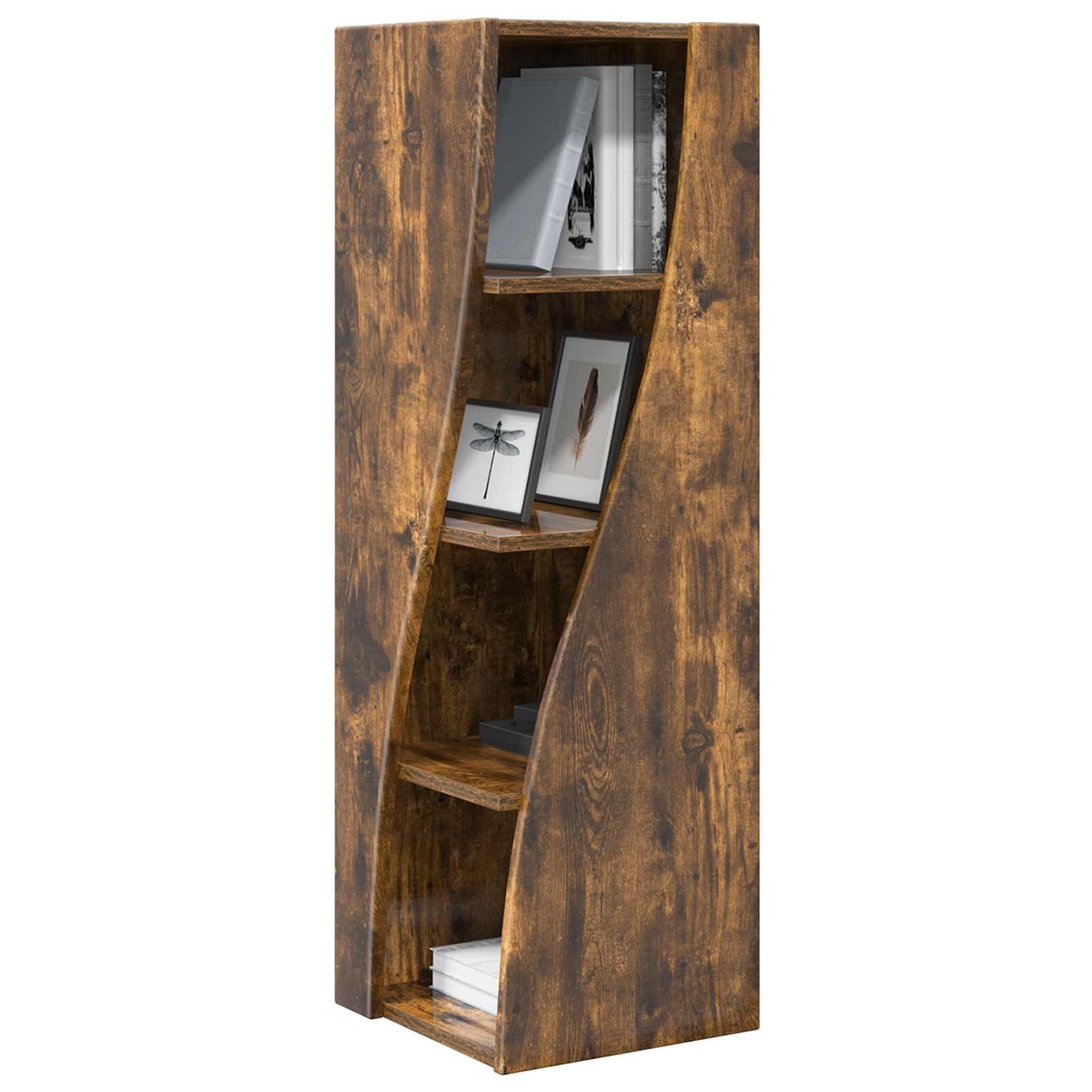 Corner Cabinet 32x32x102cm Engineered Wood Smoked Oak