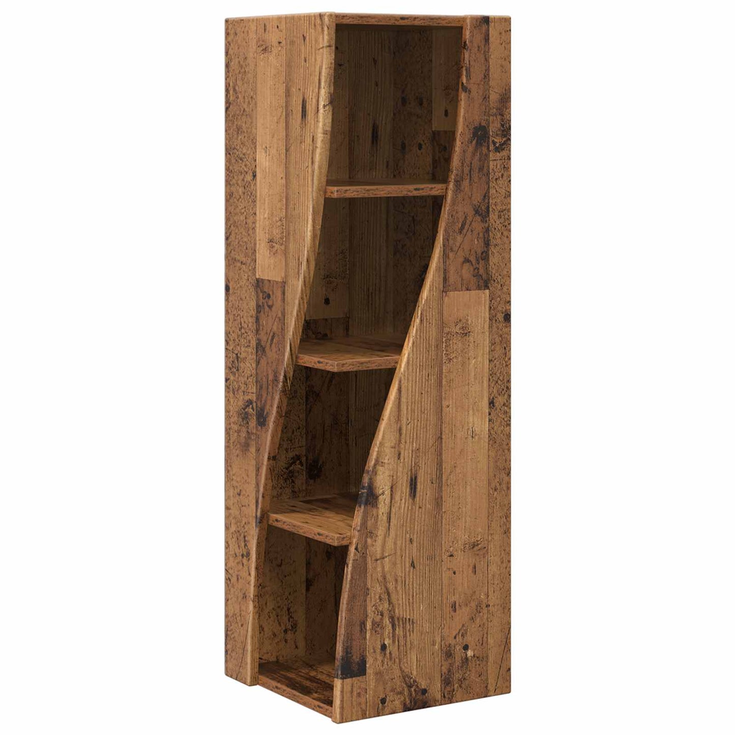 Corner Cabinet Old Wood 32x32x102cm Engineered Wood