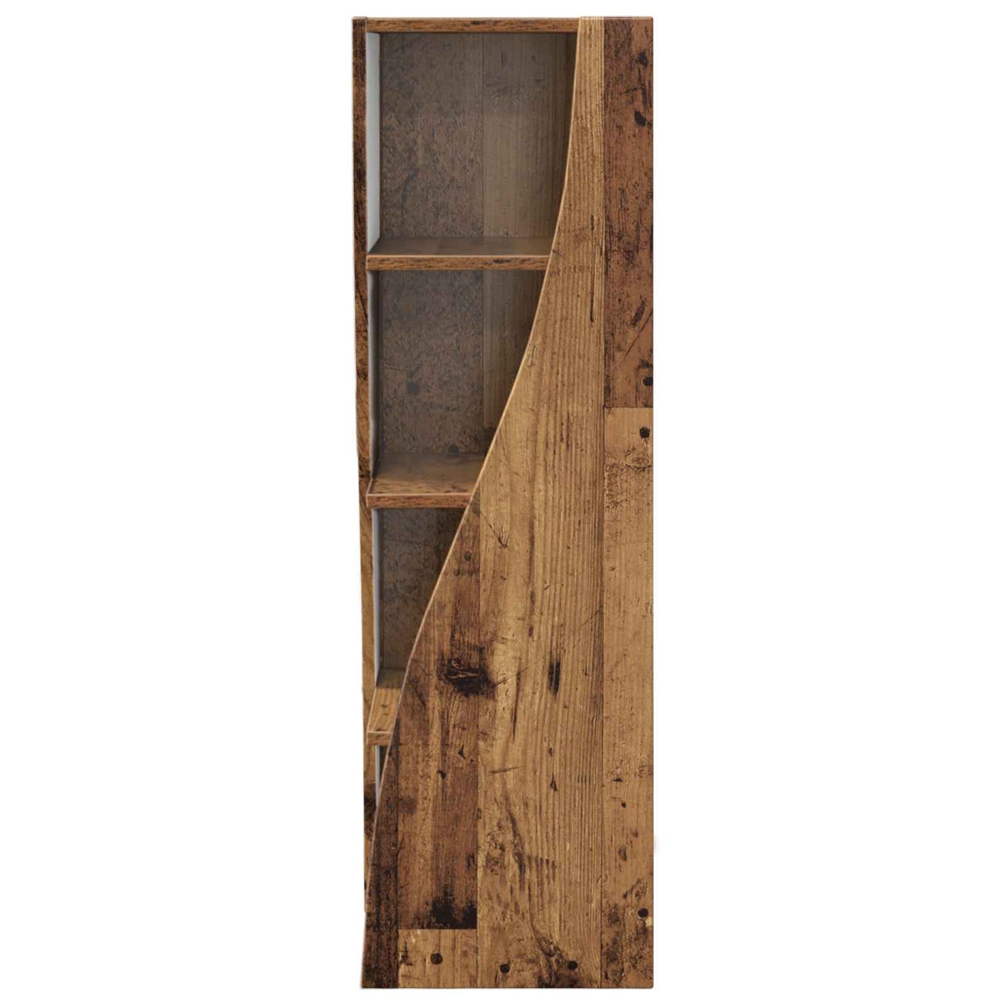 Corner Cabinet Old Wood 32x32x102cm Engineered Wood