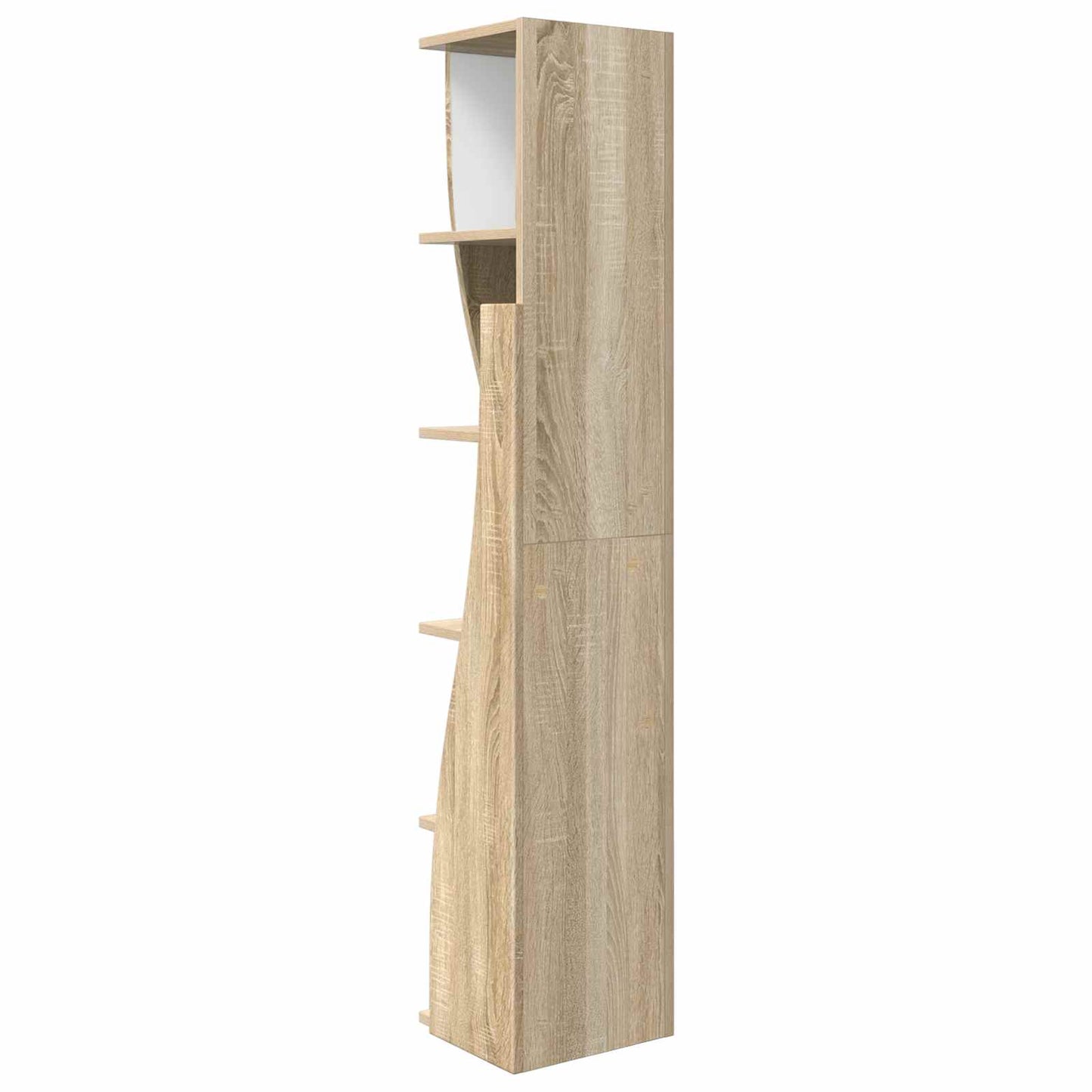 Corner Cabinet 27.5x27x140cm Engineered Wood Sonoma Oak