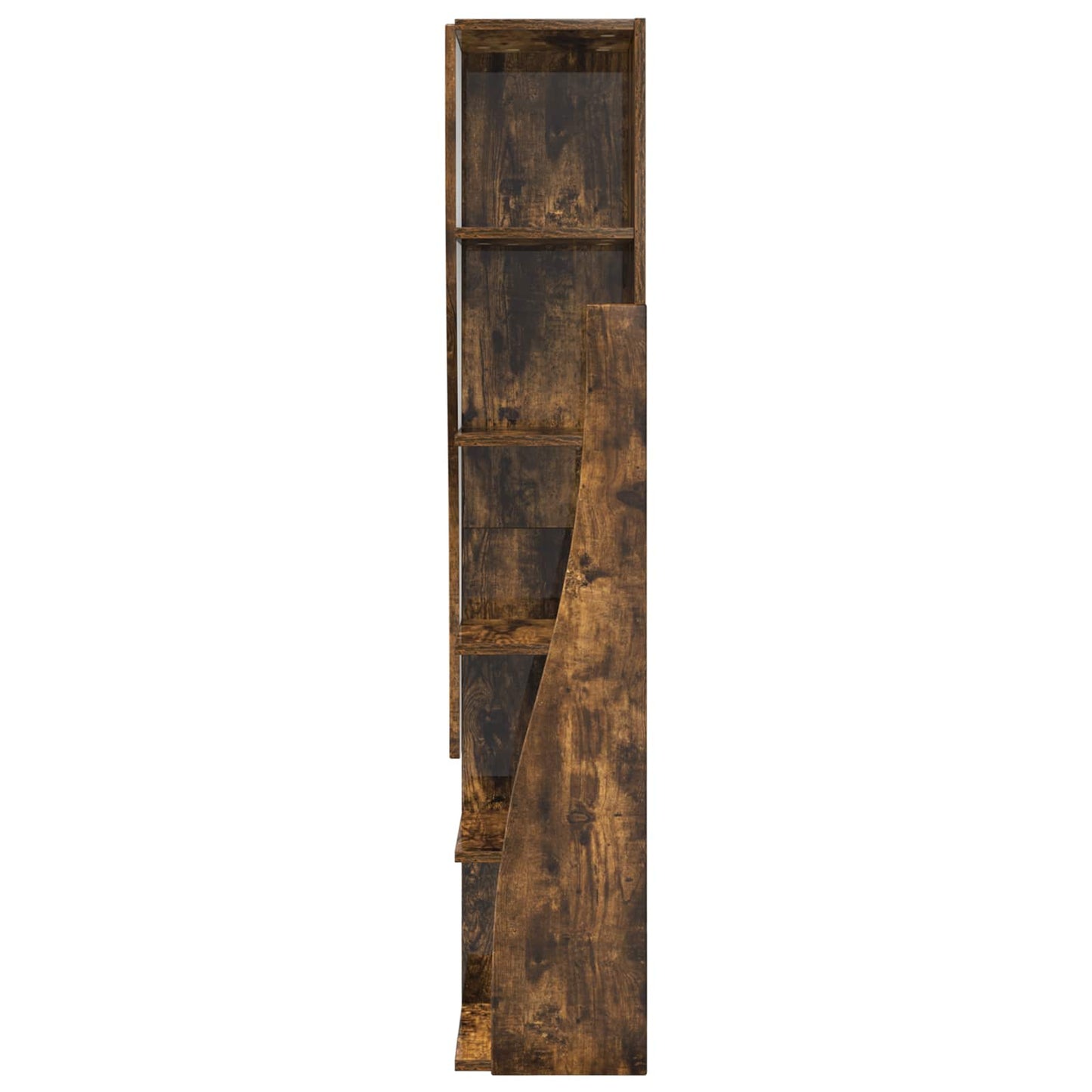 Corner Cabinet 27.5x27x140cm Engineered Wood Smoked Oak