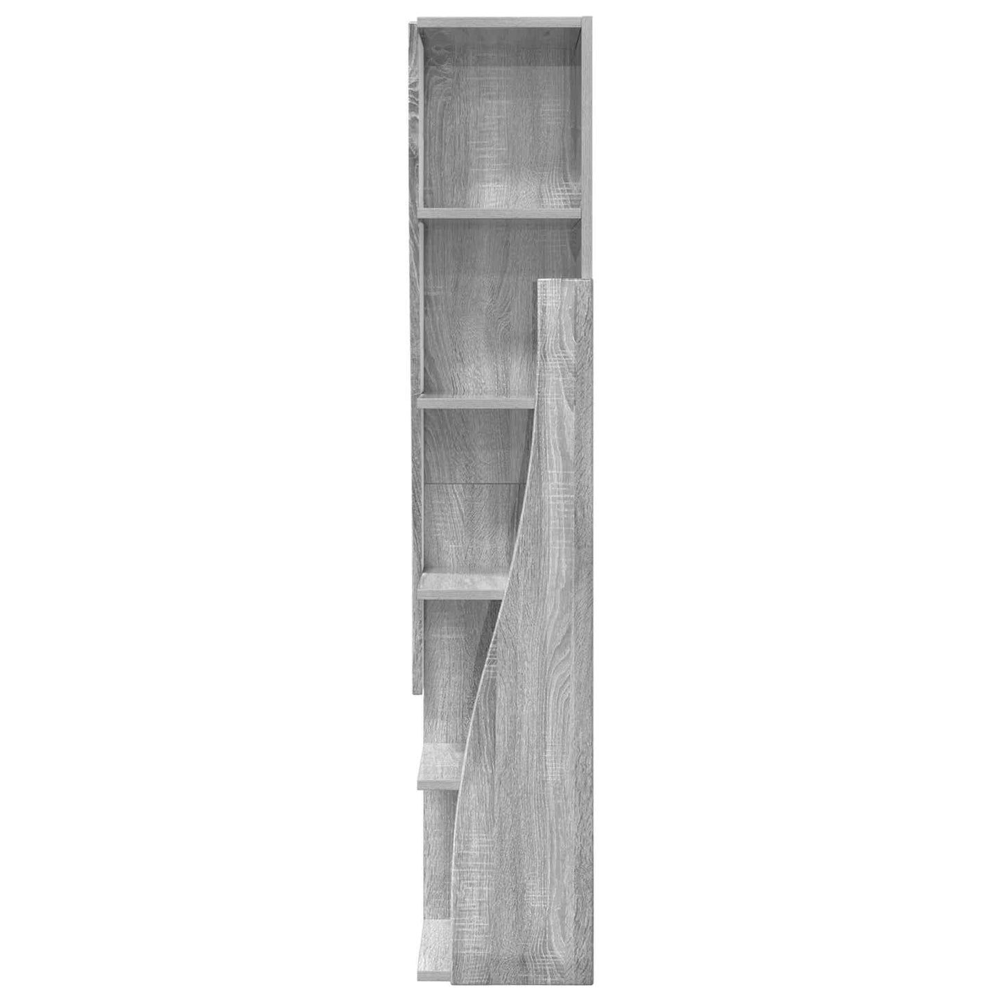 Corner Cabinet 27.5x27x140cm Engineered Wood Grey Sonoma