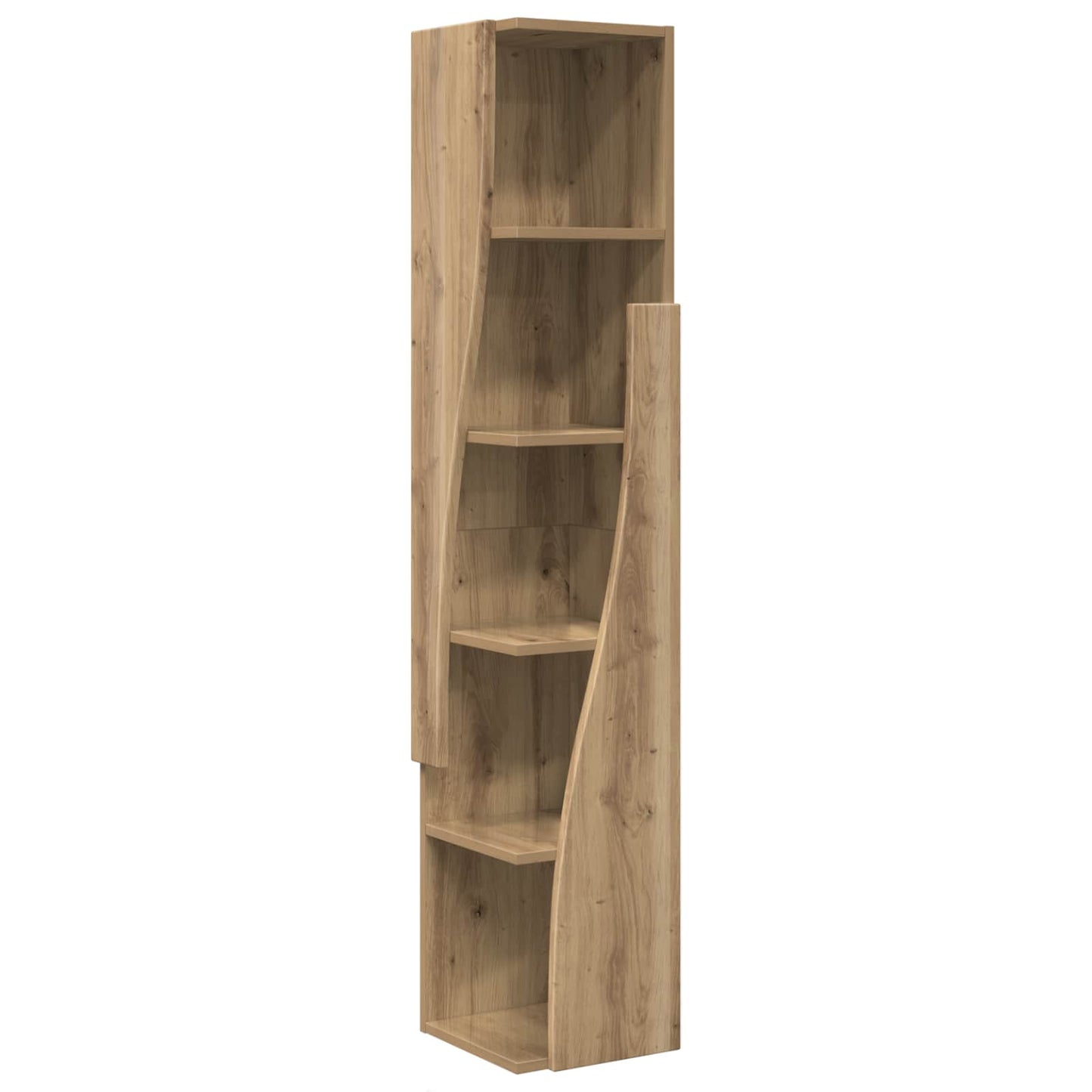 Corner Cabinet 27.5x27x140cm Engineered Wood Artisan Oak