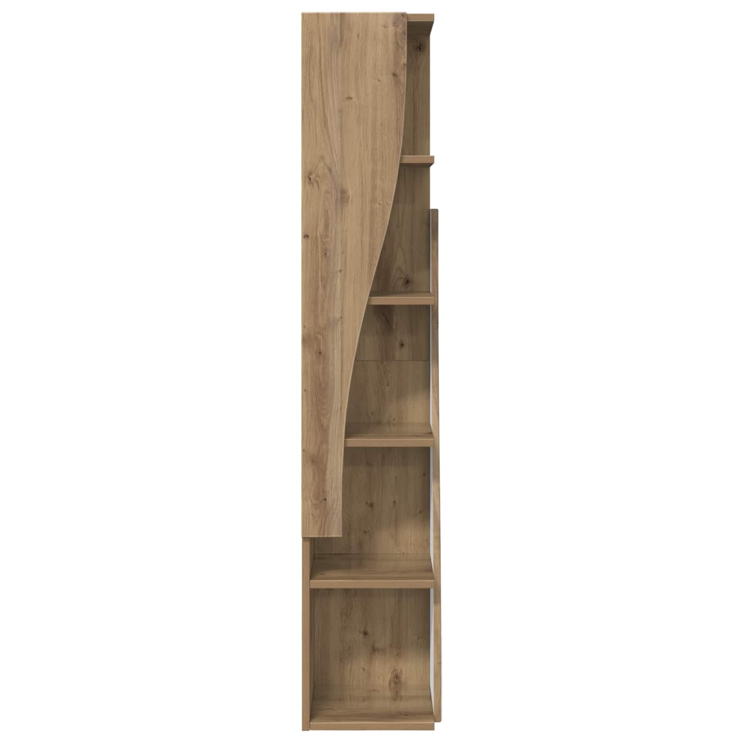 Corner Cabinet 27.5x27x140cm Engineered Wood Artisan Oak