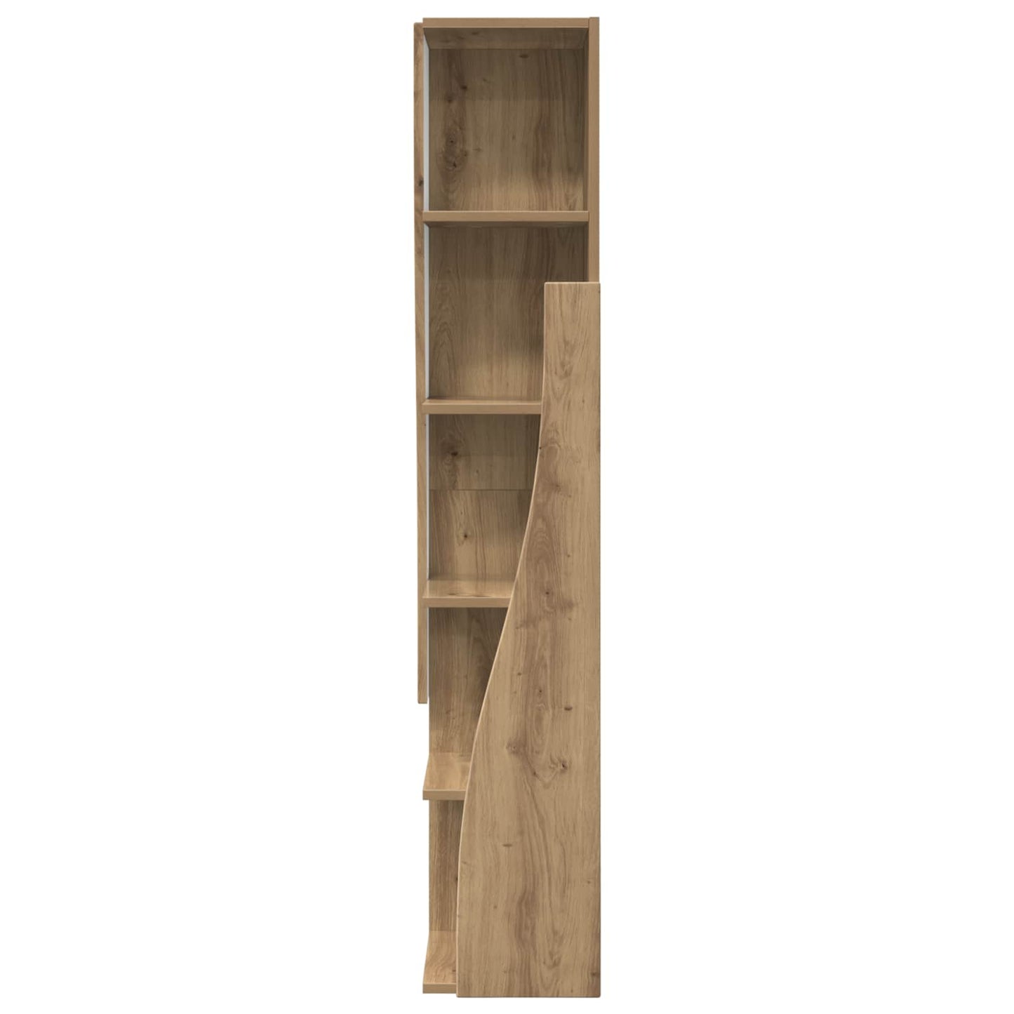 Corner Cabinet 27.5x27x140cm Engineered Wood Artisan Oak