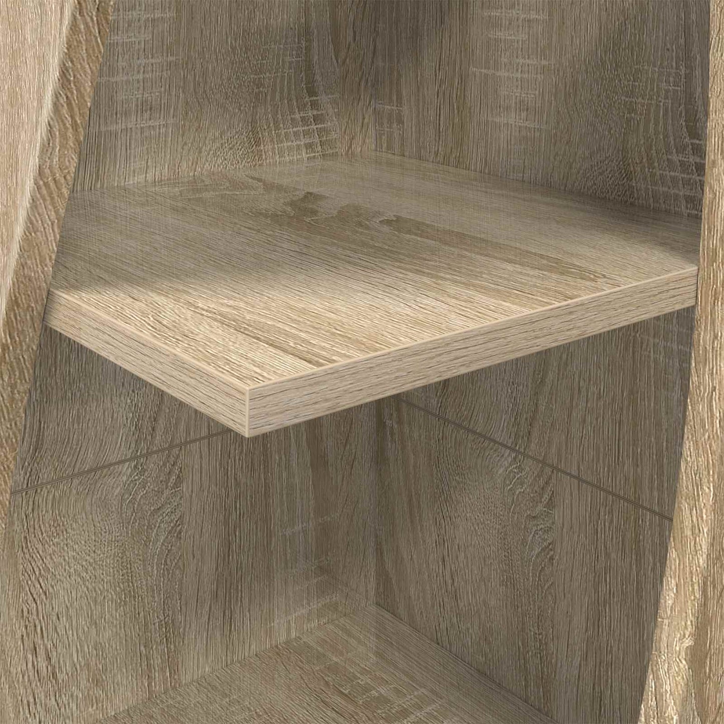 Corner Cabinet 32x32x140cm Engineered Wood Sonoma Oak