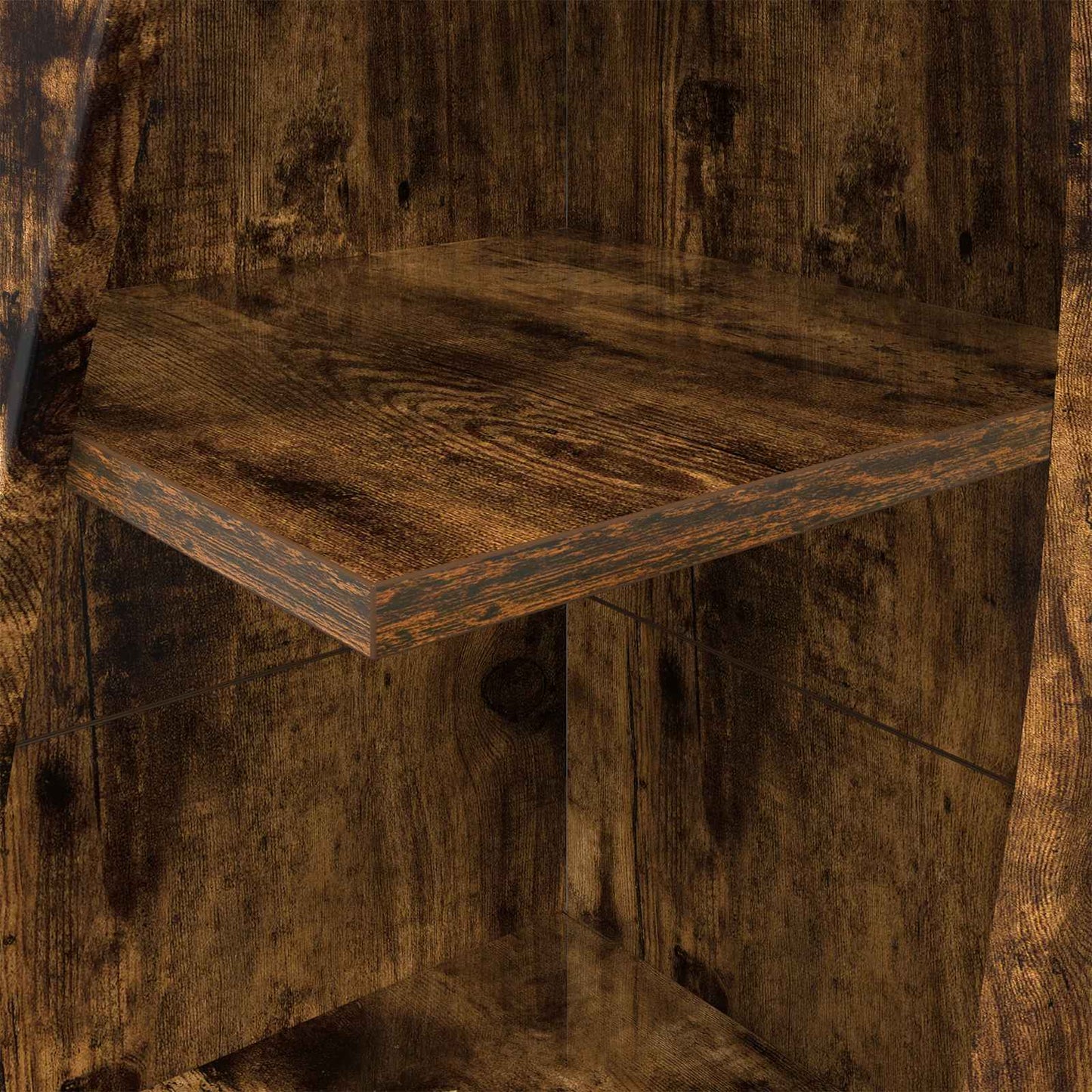 Corner Cabinet 32x32x140cm Engineered Wood Smoked Oak