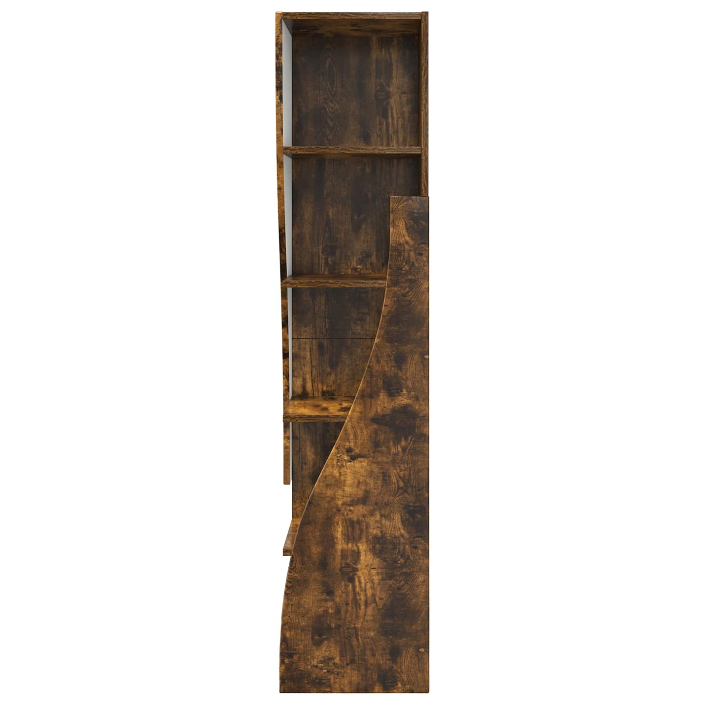 Corner Cabinet 32x32x140cm Engineered Wood Smoked Oak