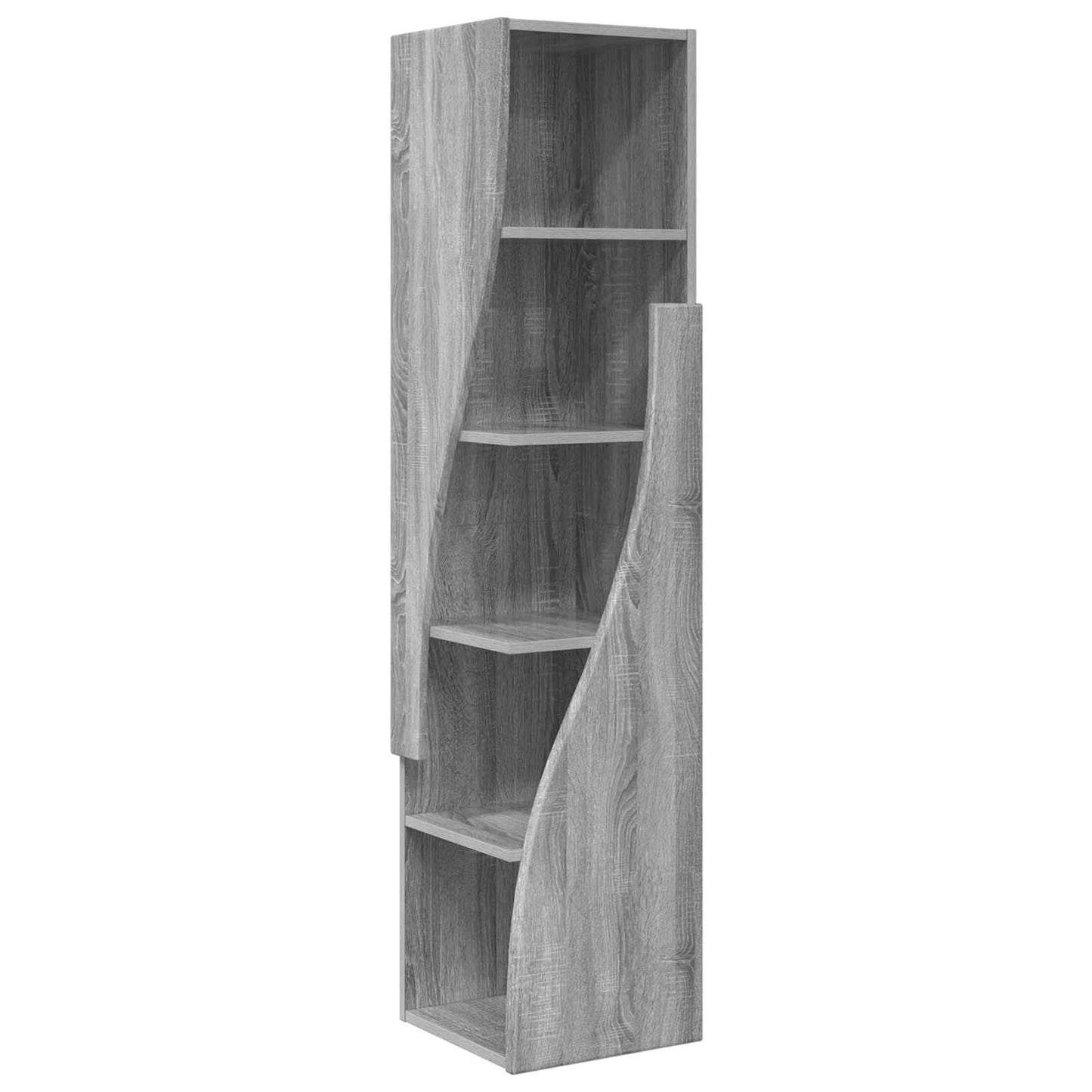 Corner Cabinet 32x32x140cm Engineered Wood Grey Sonoma