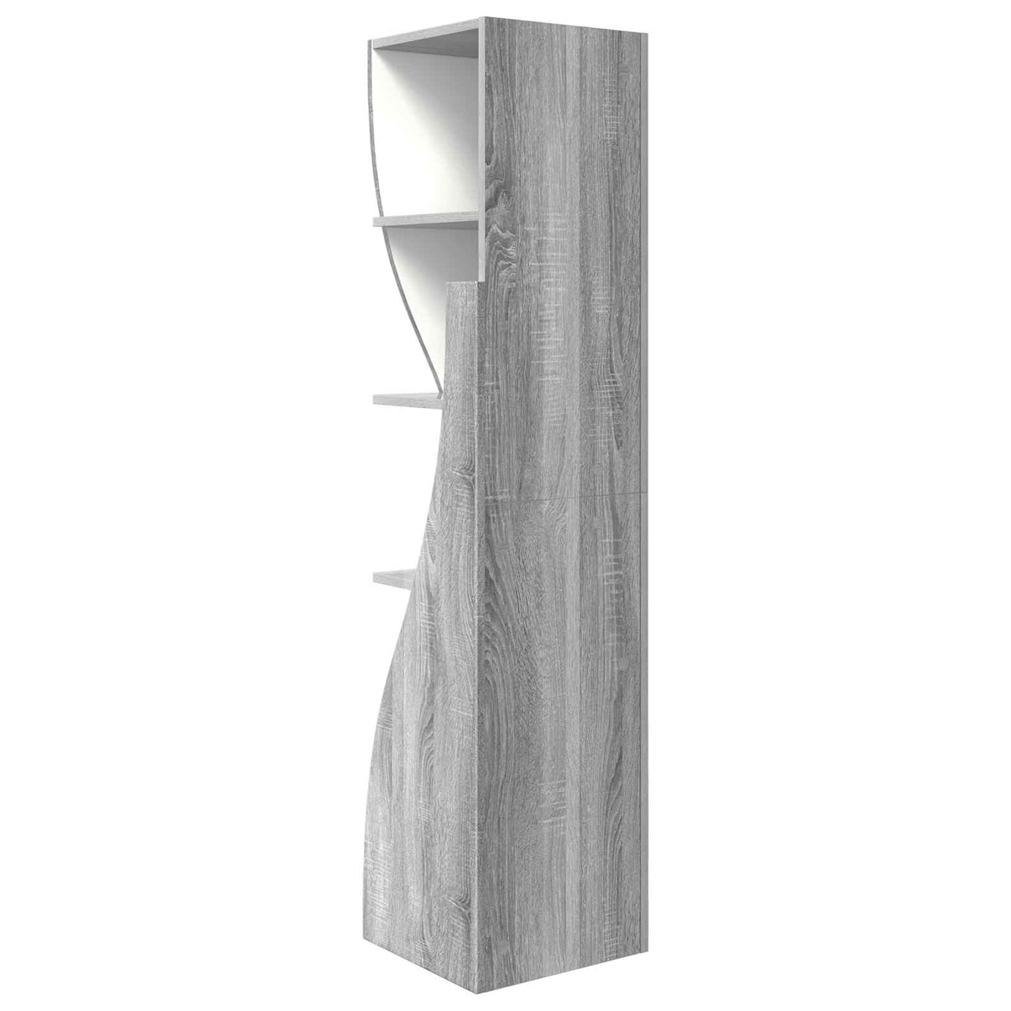 Corner Cabinet 32x32x140cm Engineered Wood Grey Sonoma