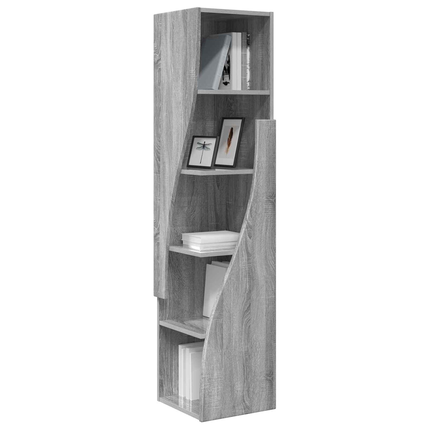 Corner Cabinet 32x32x140cm Engineered Wood Grey Sonoma
