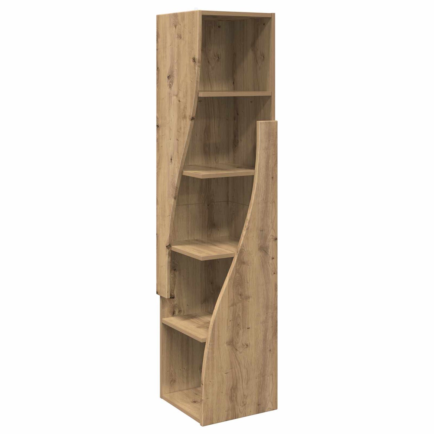Corner Cabinet 32x32x140cm Engineered Wood Artisan Oak