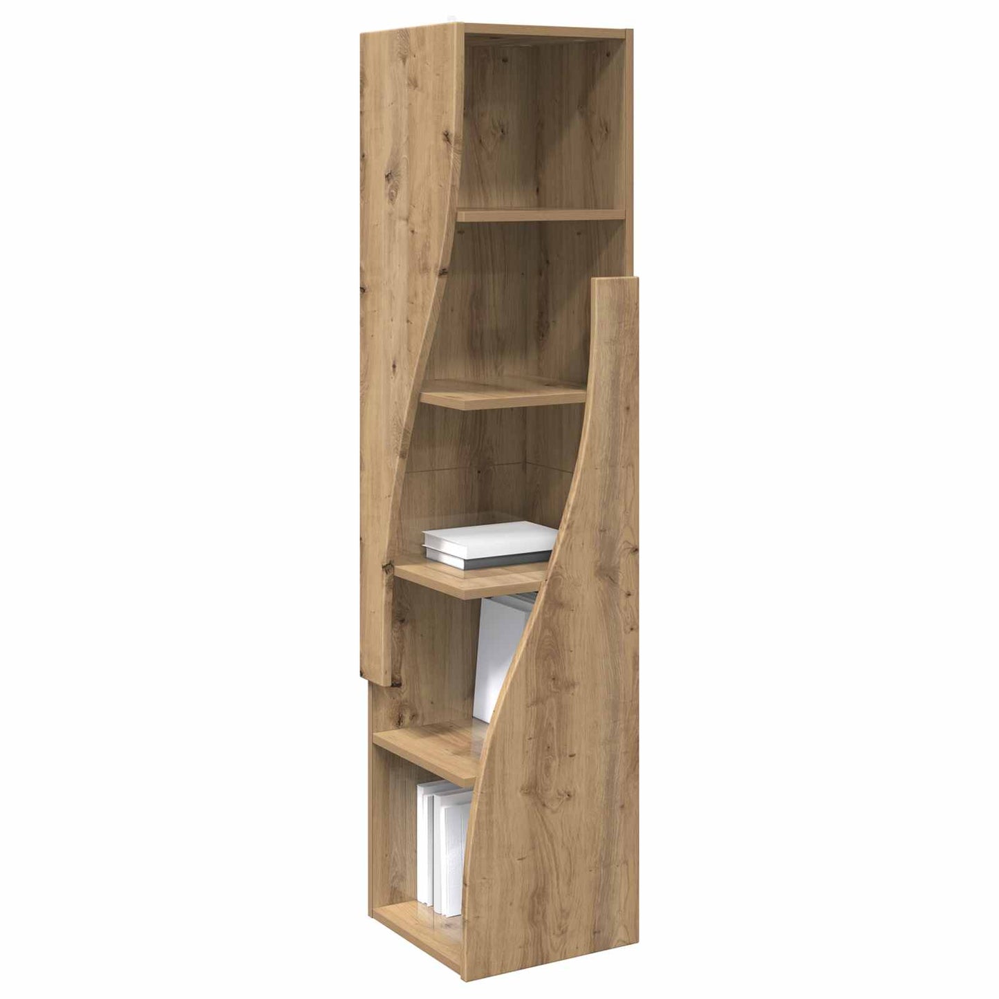 Corner Cabinet 32x32x140cm Engineered Wood Artisan Oak