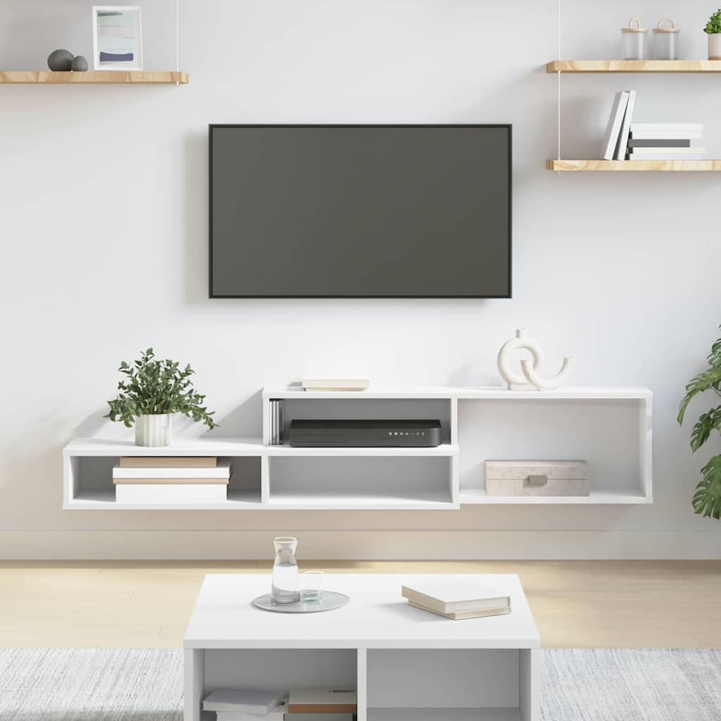 Wall TV Stand 150 x 25 x 28.5 cm Engineered Wood