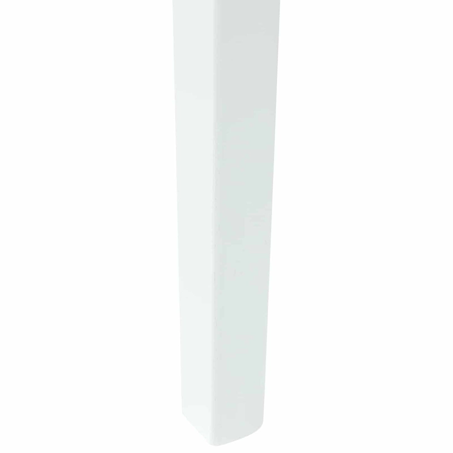 Dining Chairs 2 pcs White 54 x 57 x 73 cm Solid Rubber Wood