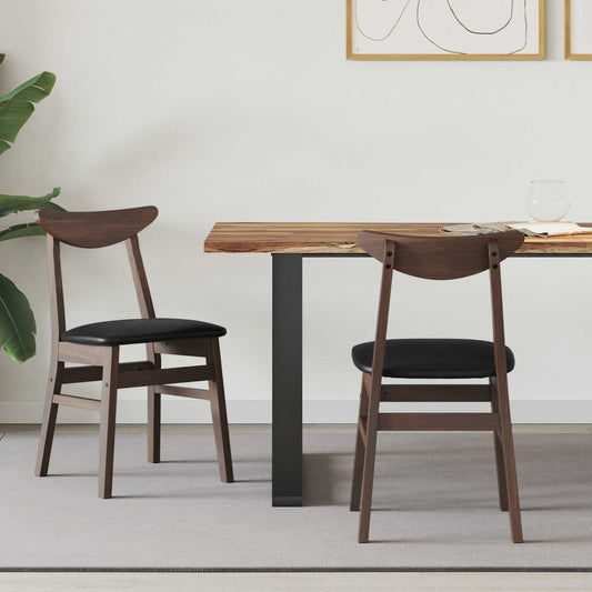 Dining Chairs 2 pcs Light Brown 42 x 47.5 x 81 cm