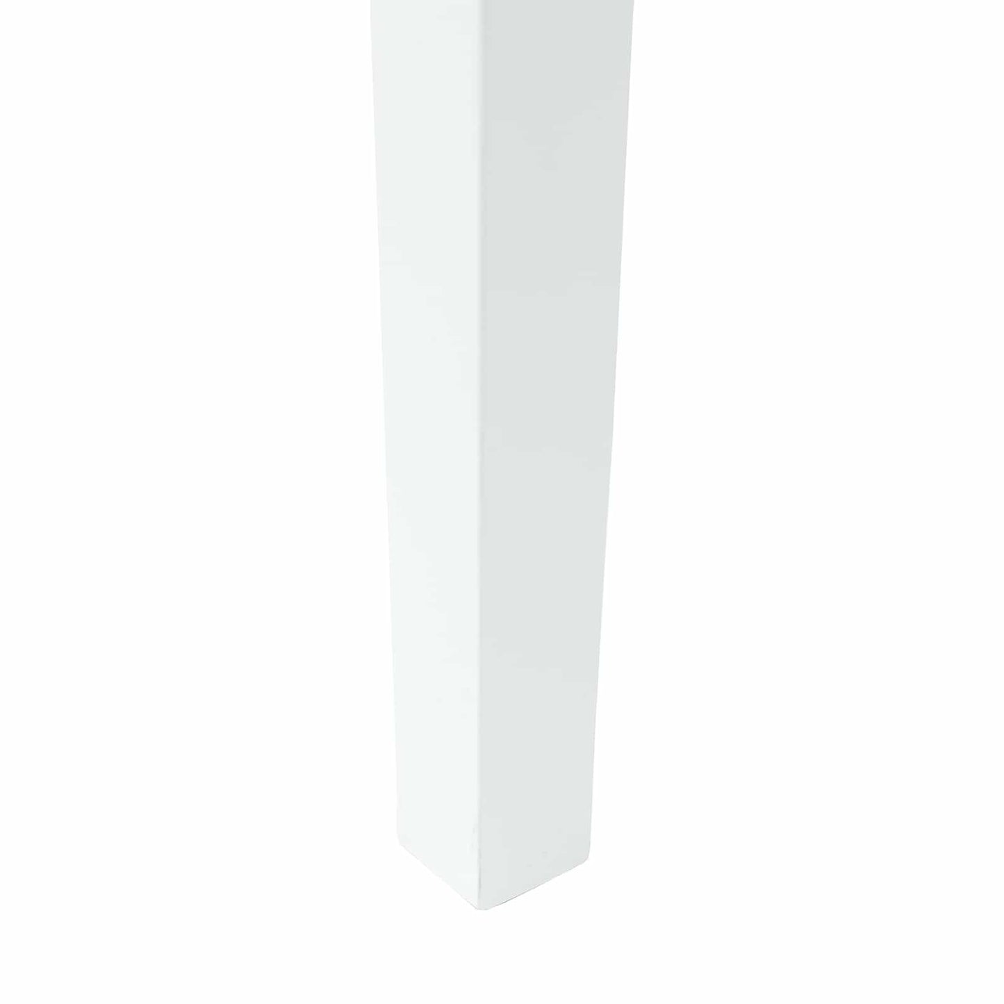 Dining Chairs 2 pcs White 50 x 52.5 x 91 cm Solid Rubber Wood