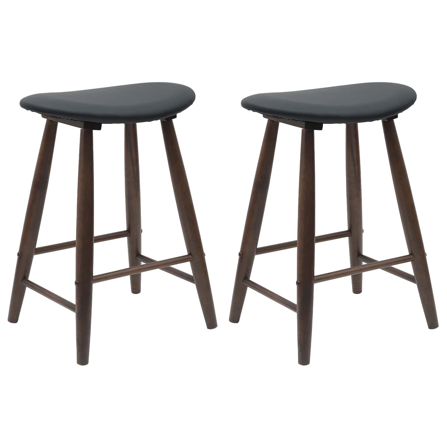 Dining Chairs 2 pcs Light Brown 46 x 37 x 63 cm