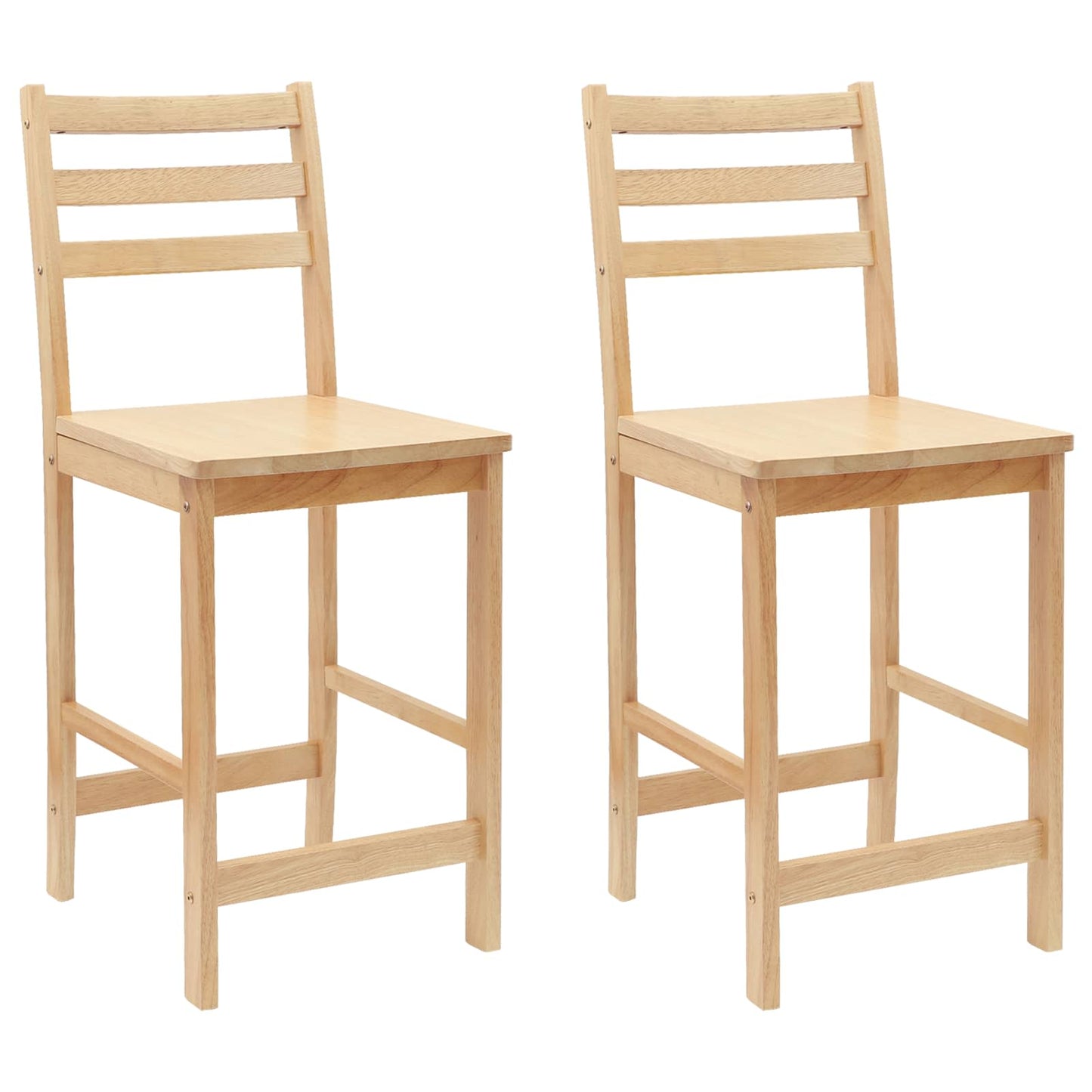 Dining Chairs 2 pcs Natural 40 x 47.5 x 99.5 cm