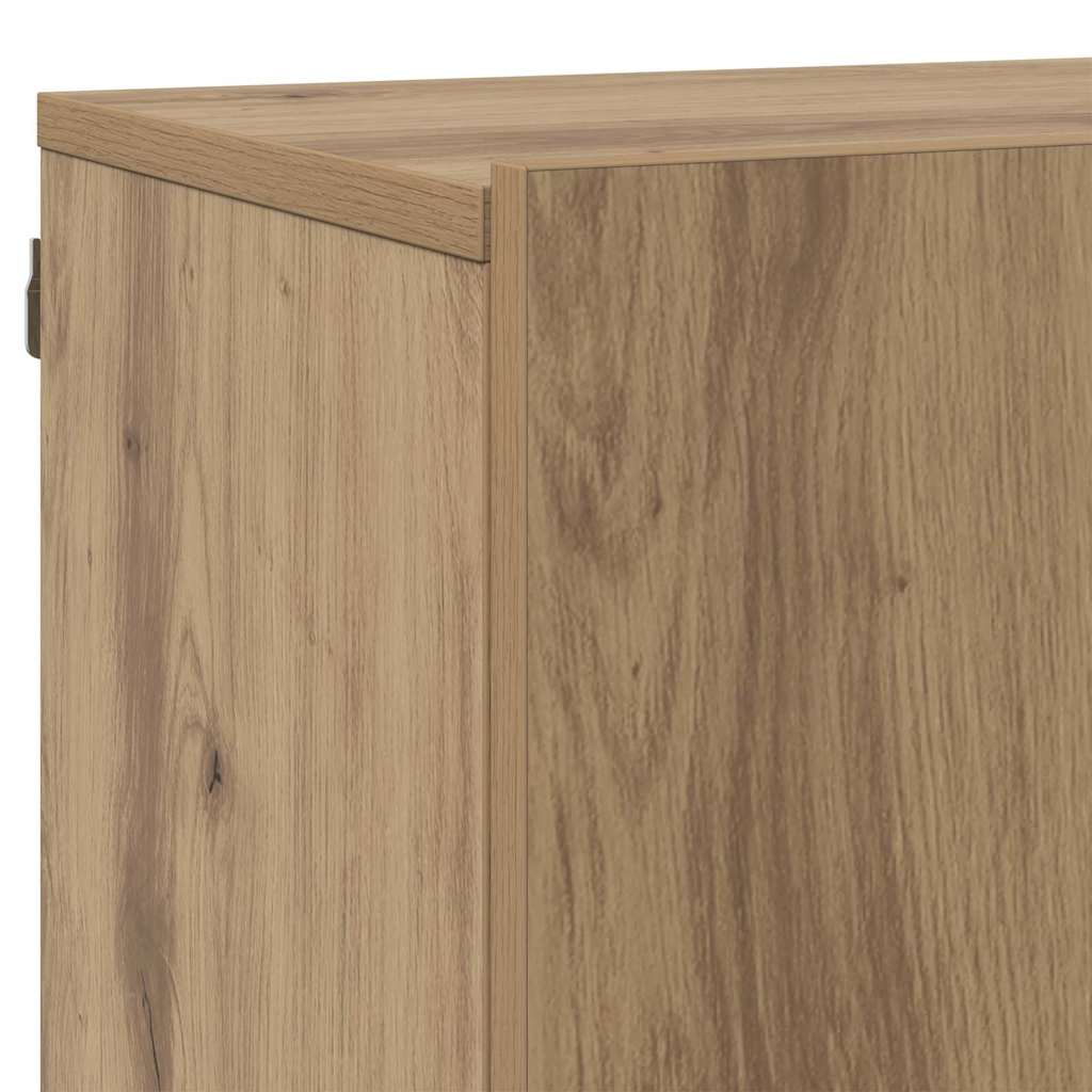 TV Units Wall-mounted 6 pcs Artisan oak Engineered wood