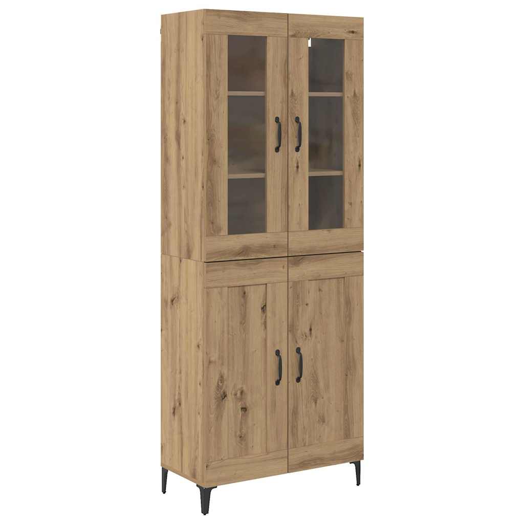 Highboard Artisan Oak 69.5 x 34 x 180 cm Engineered Wood