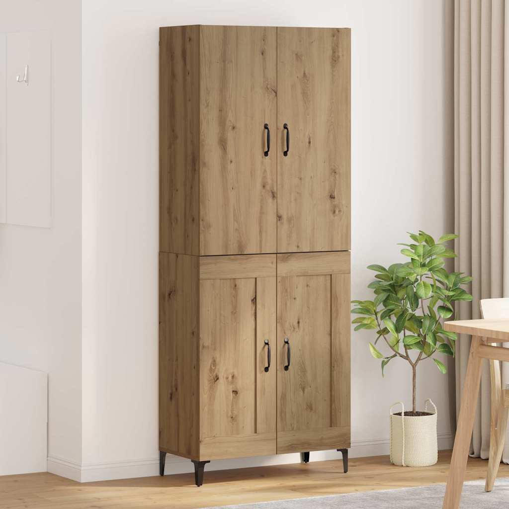 Highboard Artisan Oak 69.5 x 34 x 180 cm Engineered Wood