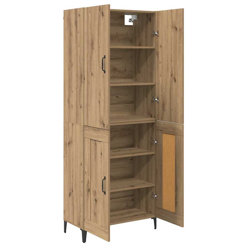 Highboard Artisan Oak 69.5 x 34 x 180 cm Engineered Wood