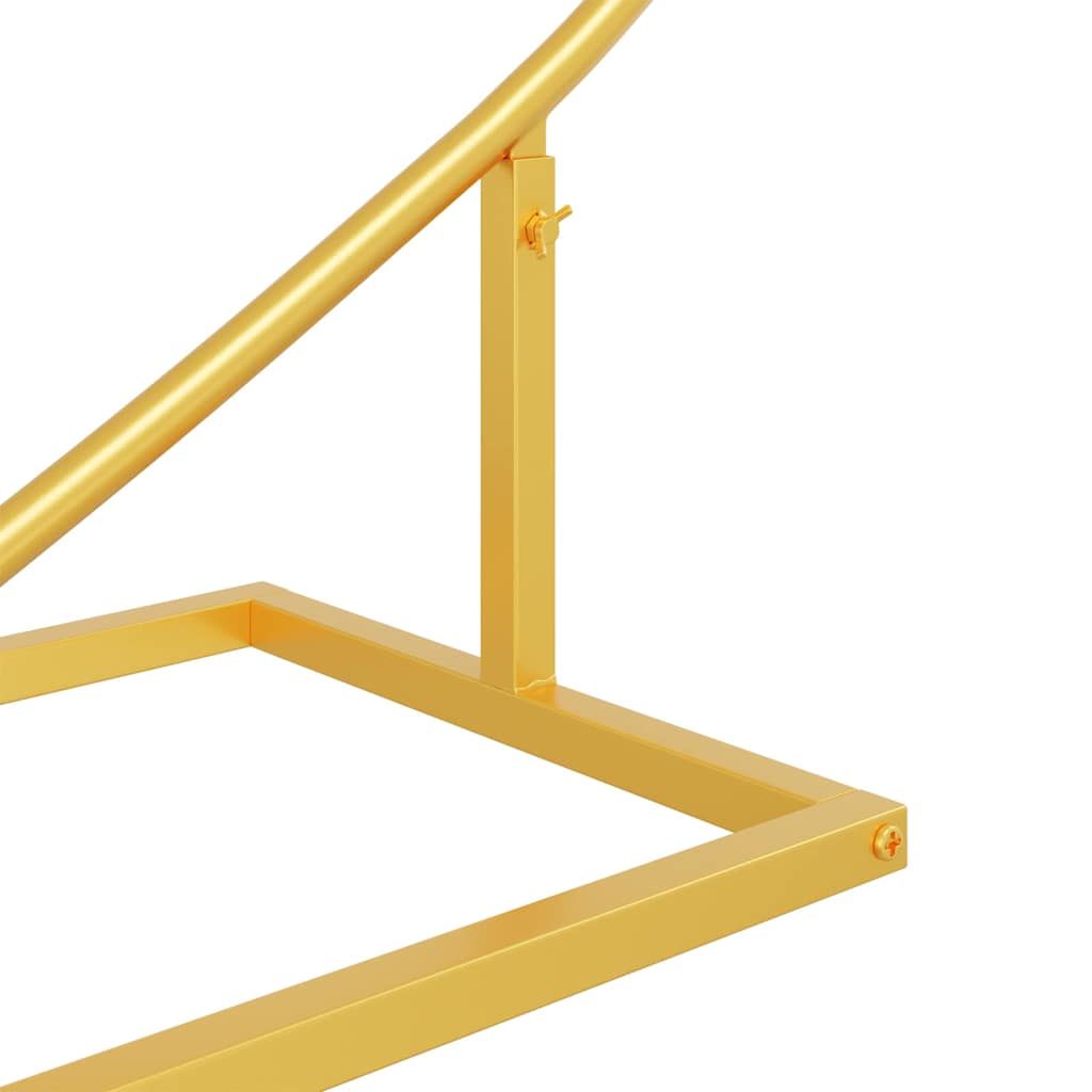 Wedding Arch Gold 195 x 35 x 211 cm Steel