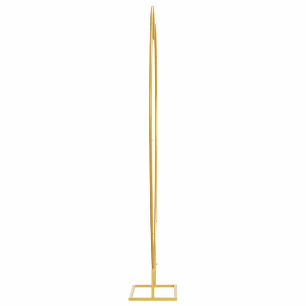 Wedding Arch Gold 195 x 35 x 211 cm Steel