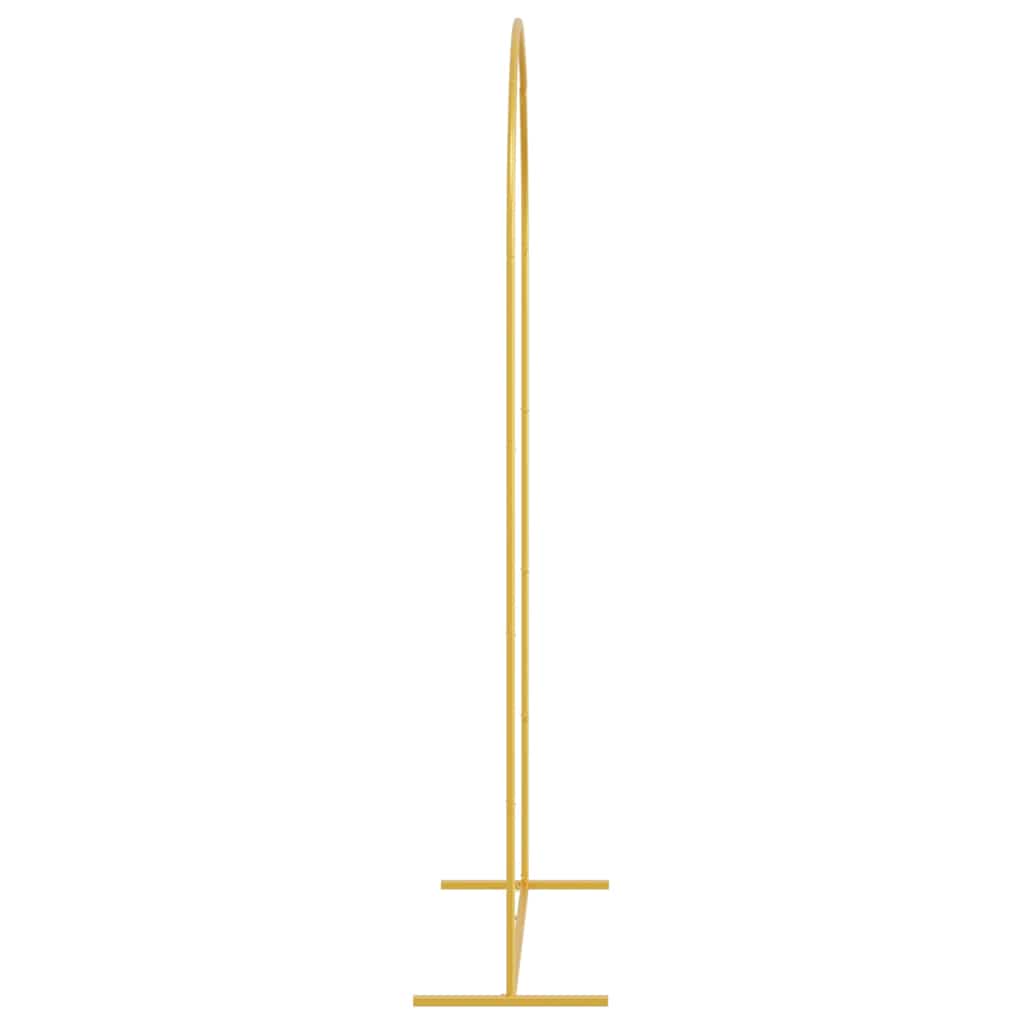 Wedding Arch Gold 100 x 39 x 200 cm Steel
