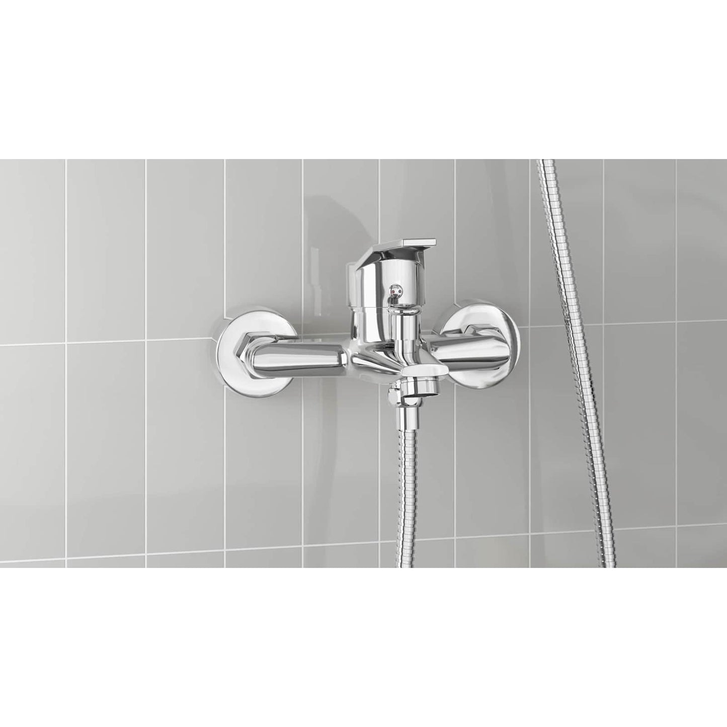 Shower Mixer Tap Chrome G 1 / 2 inches