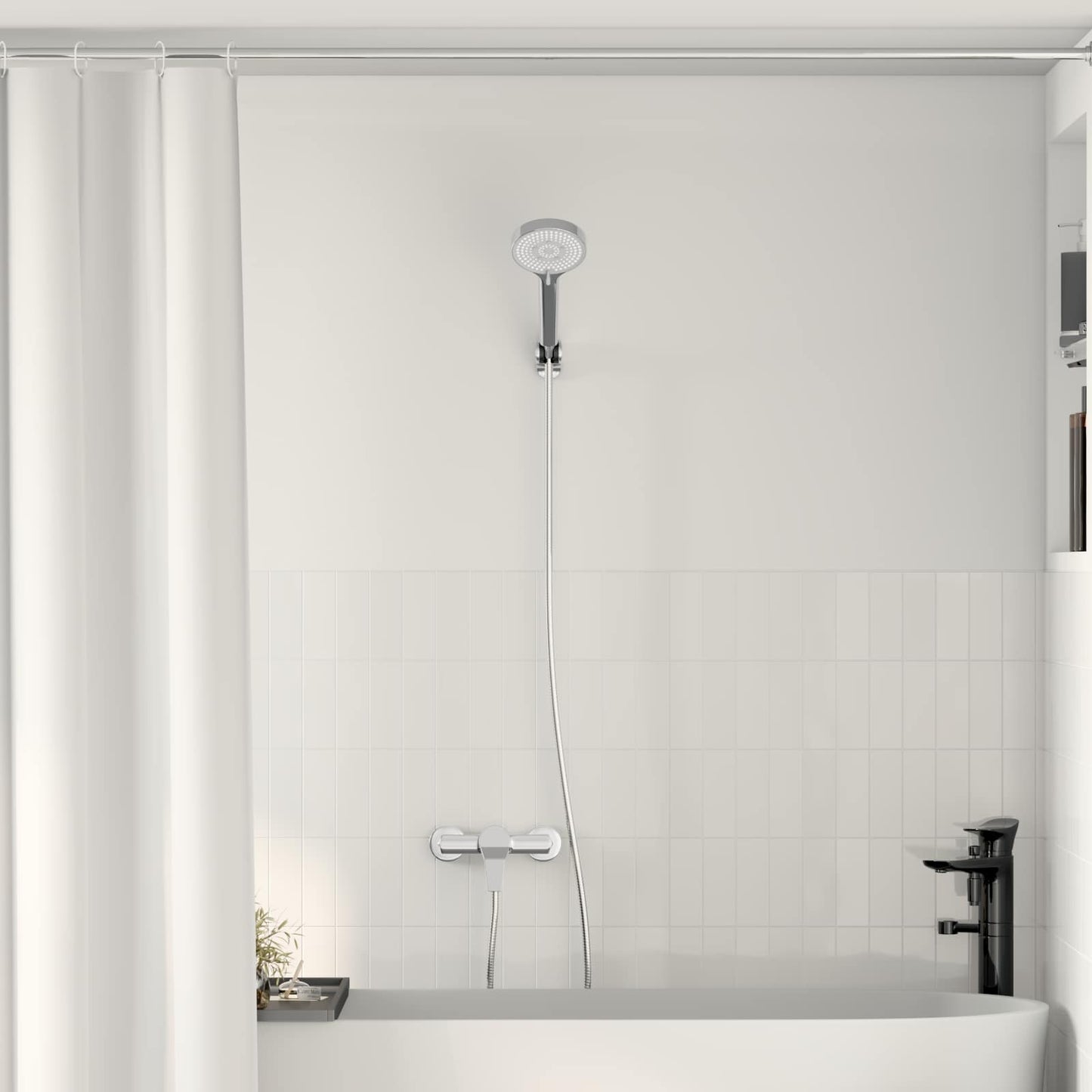 Shower Head Set Chrome G 1 / 2 inches Brass