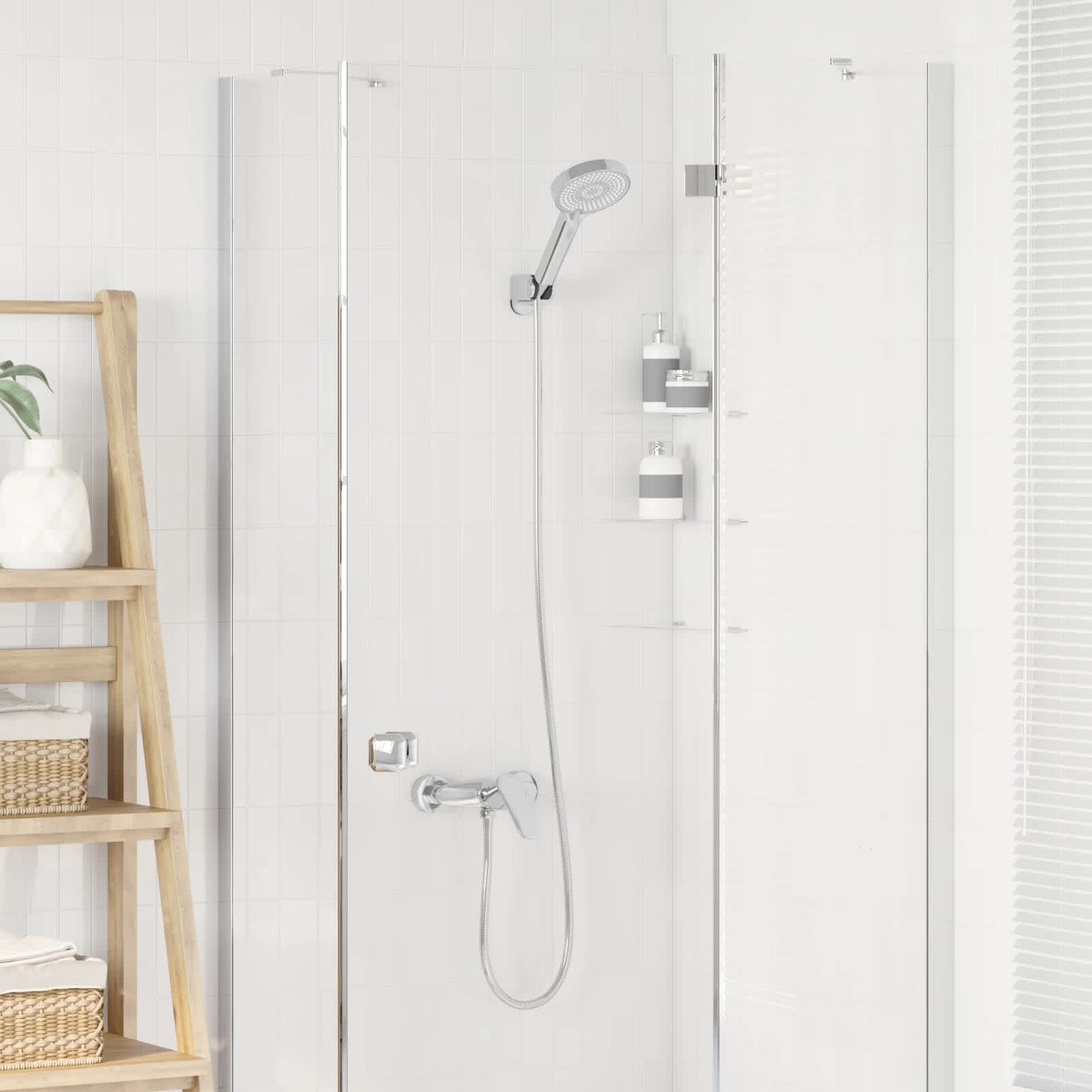 Shower Head Set Chrome G 1 / 2 inches