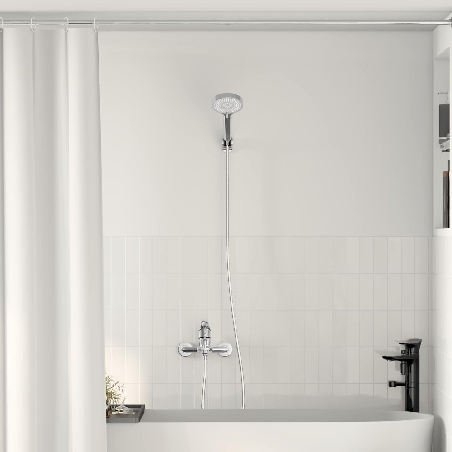 Shower Head Set Chrome G 1 / 2 inches