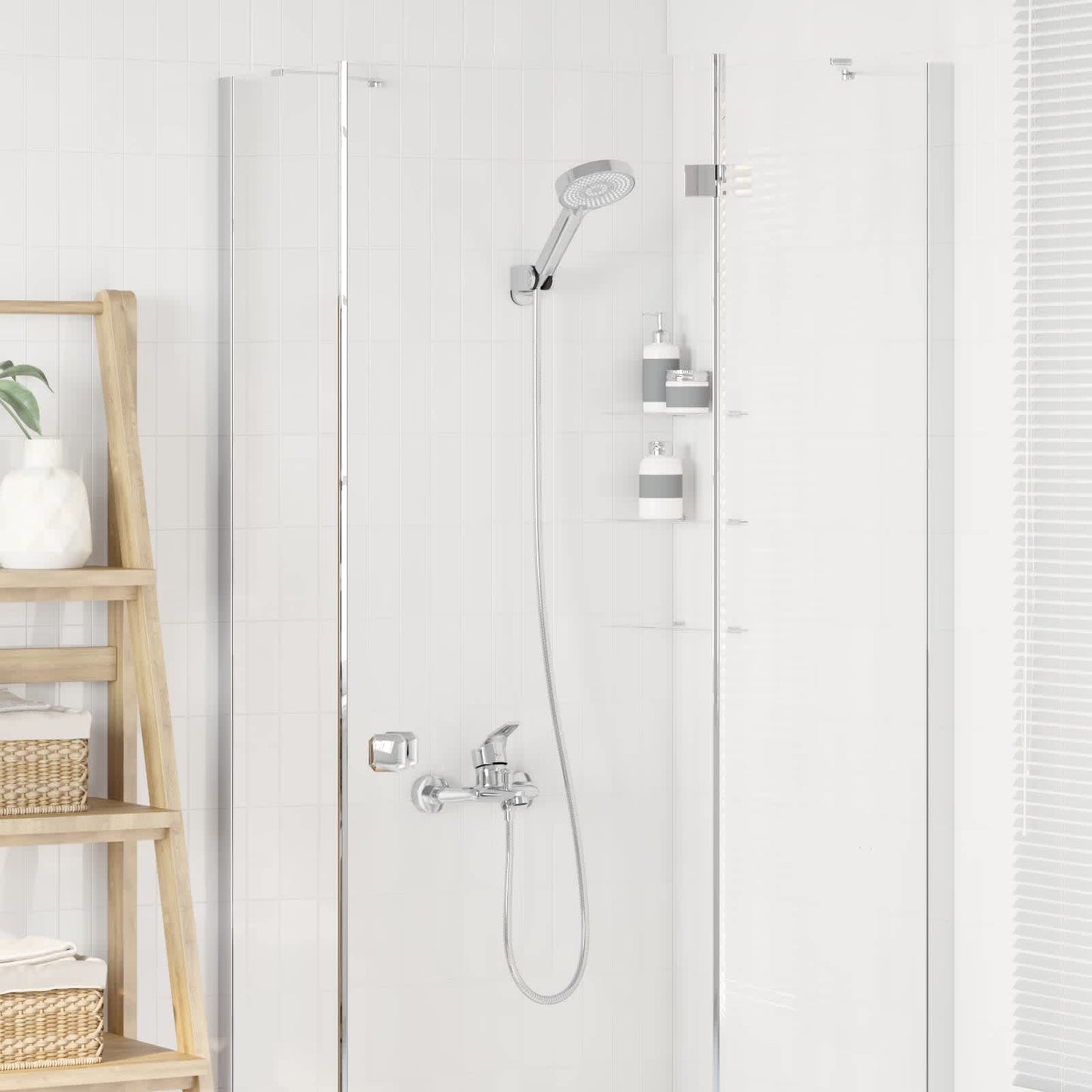 Shower Head Set Chrome G 1 / 2 inches