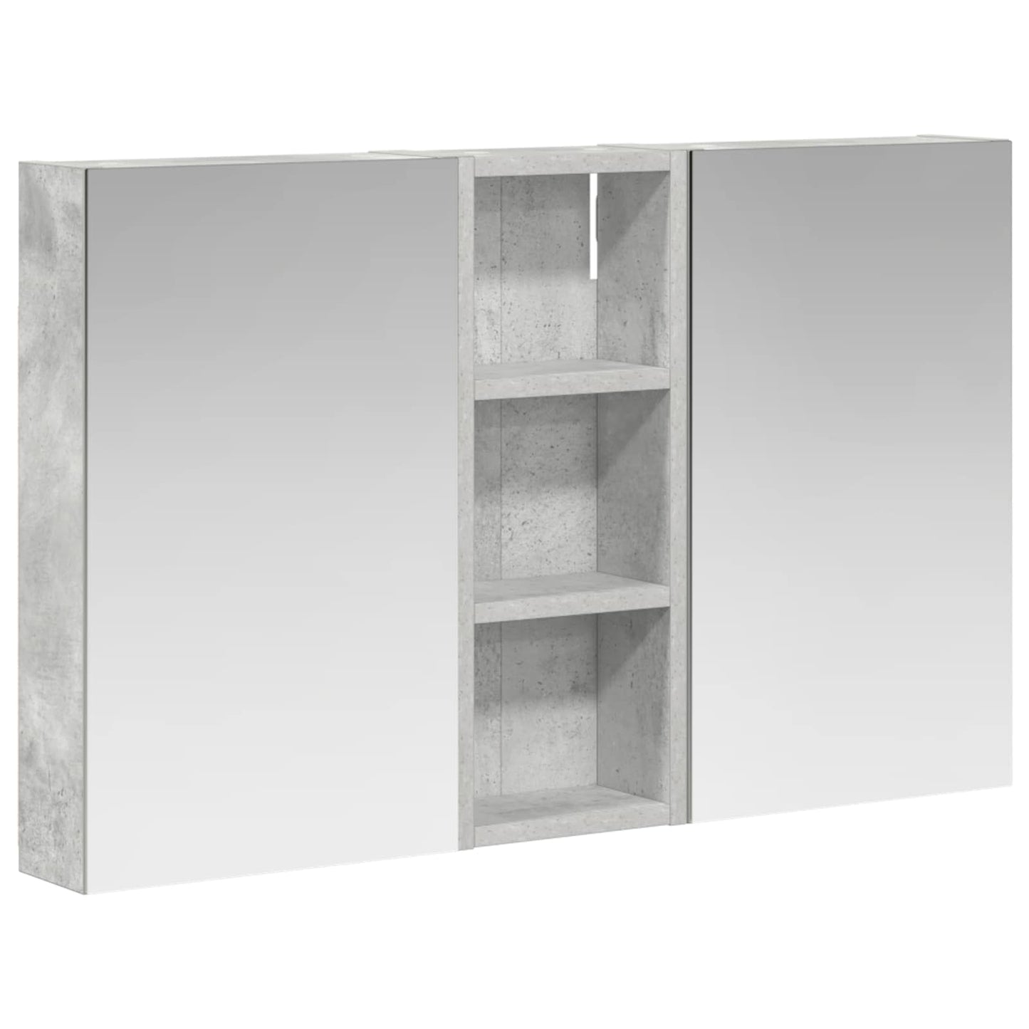 Bathroom Cabinet Set 3 pcs 80 x 10.5 x 50 cm Engineered wood