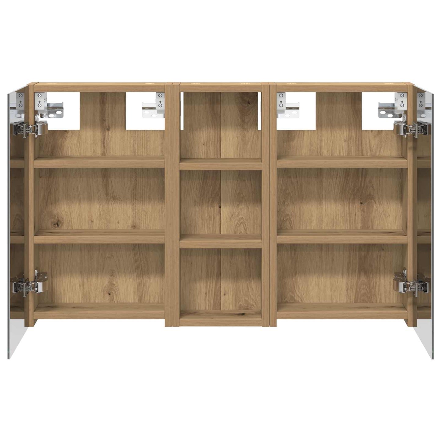 Bathroom Cabinet Set 3 pcs 80 x 10.5 x 50 cm Engineered wood