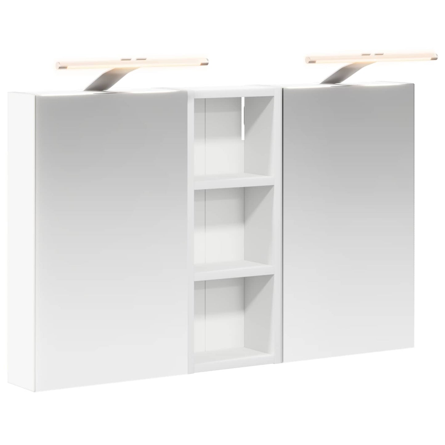 Bathroom Cabinet Set 3 pcs 80 x 10.5 x 50 cm Engineered wood