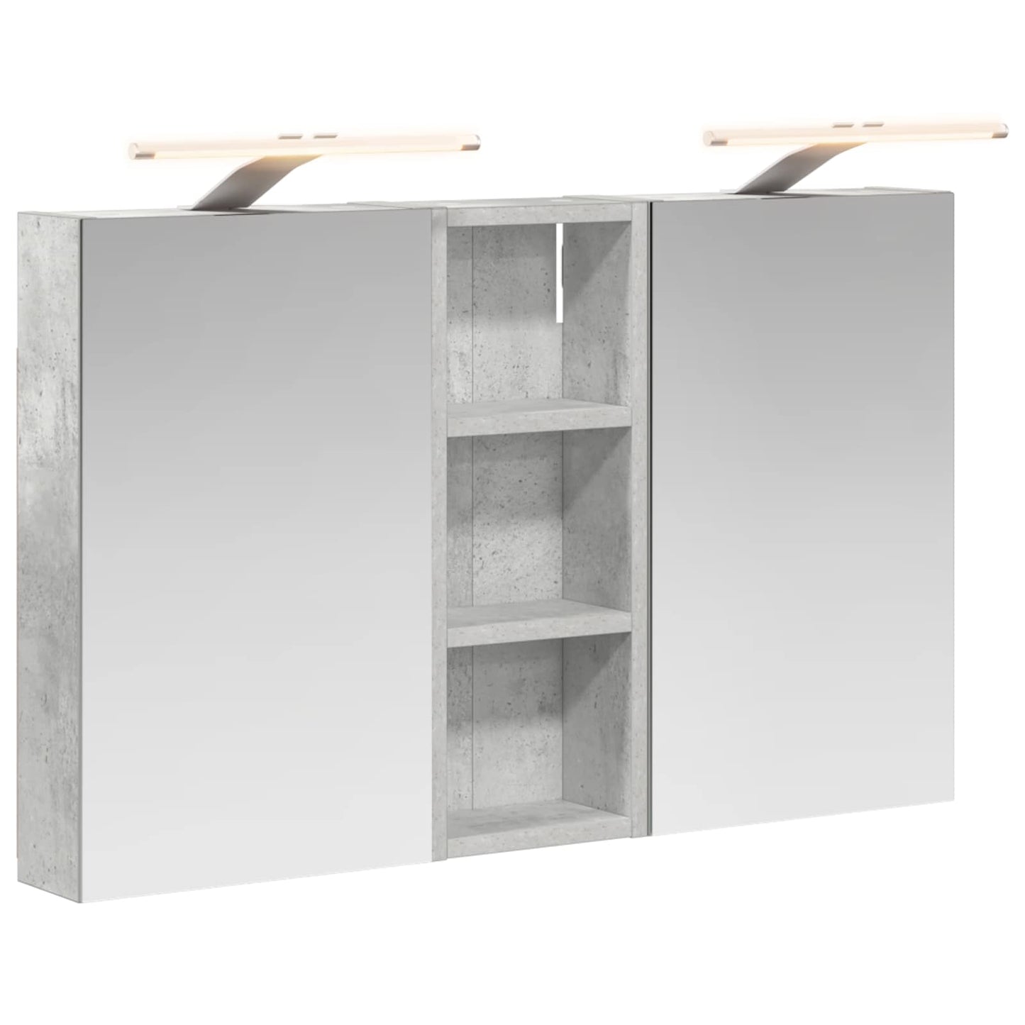 Bathroom Cabinet Set 3 pcs 80 x 10.5 x 50 cm Engineered wood