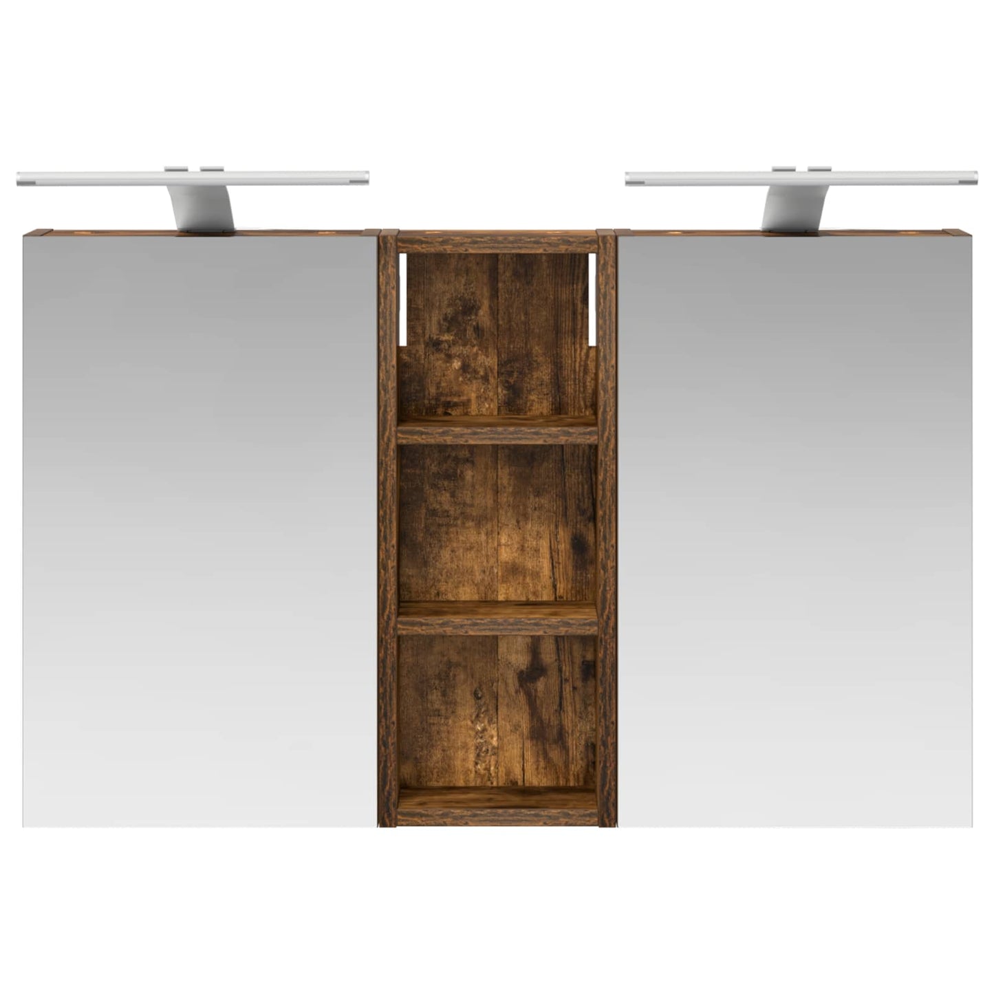 Bathroom Cabinet Set 3 pcs 80 x 10.5 x 50 cm Engineered wood