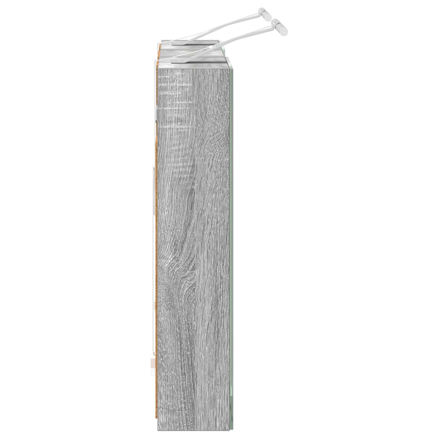 Bathroom Cabinet Set 3 pcs 80 x 10.5 x 50 cm Engineered wood