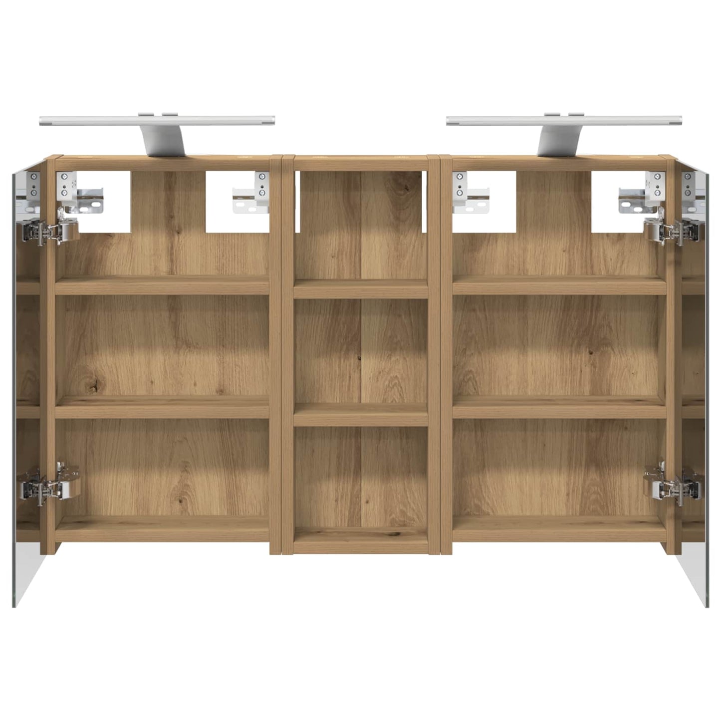 Bathroom Cabinet Set 3 pcs 80 x 10.5 x 50 cm Engineered wood
