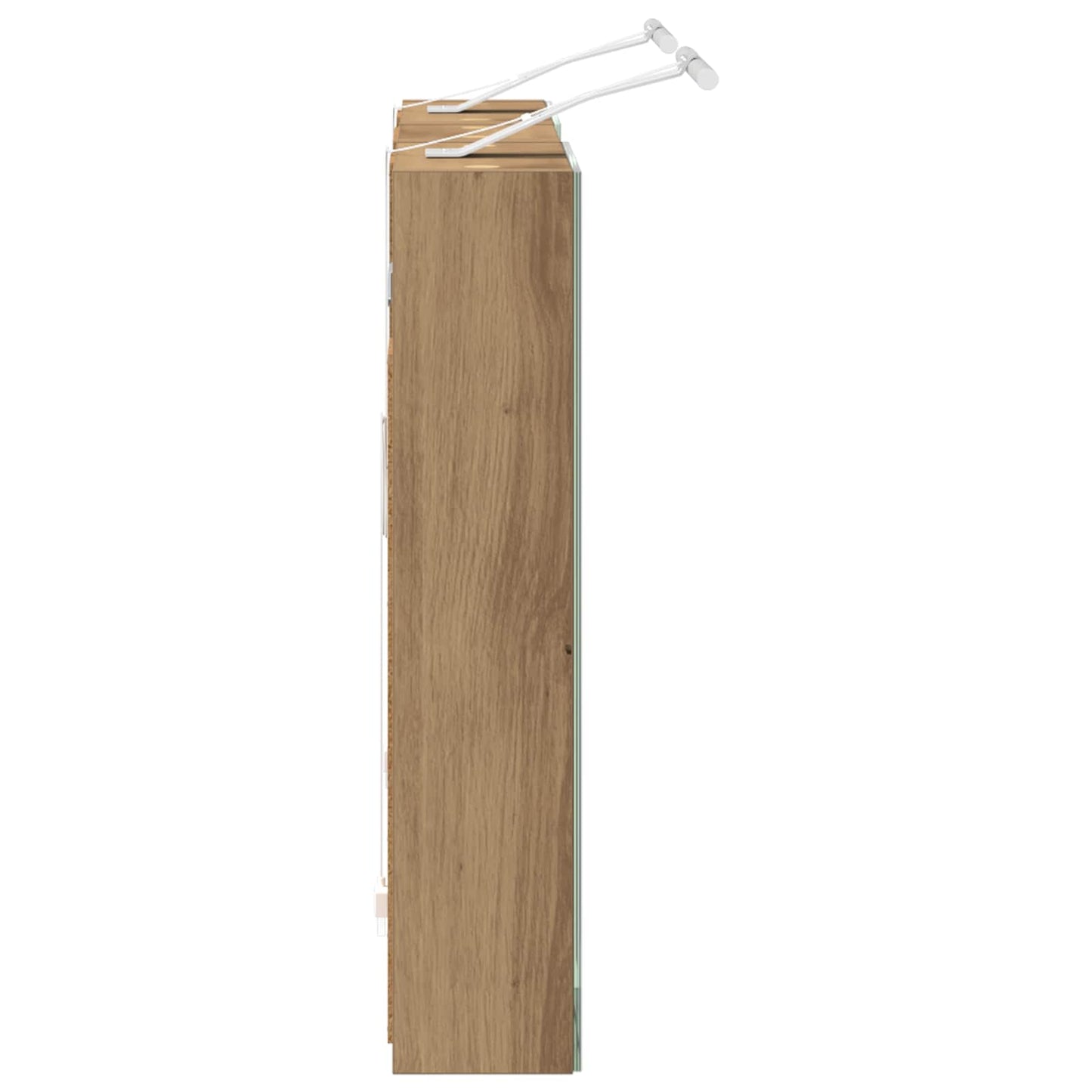 Bathroom Cabinet Set 3 pcs 80 x 10.5 x 50 cm Engineered wood