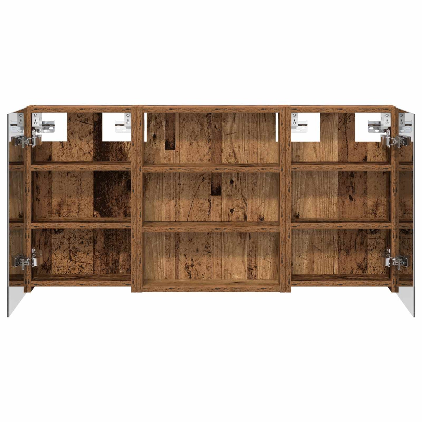 Bathroom Cabinet Set 3 pcs 100 x 10.5 x 50 cm Engineered wood