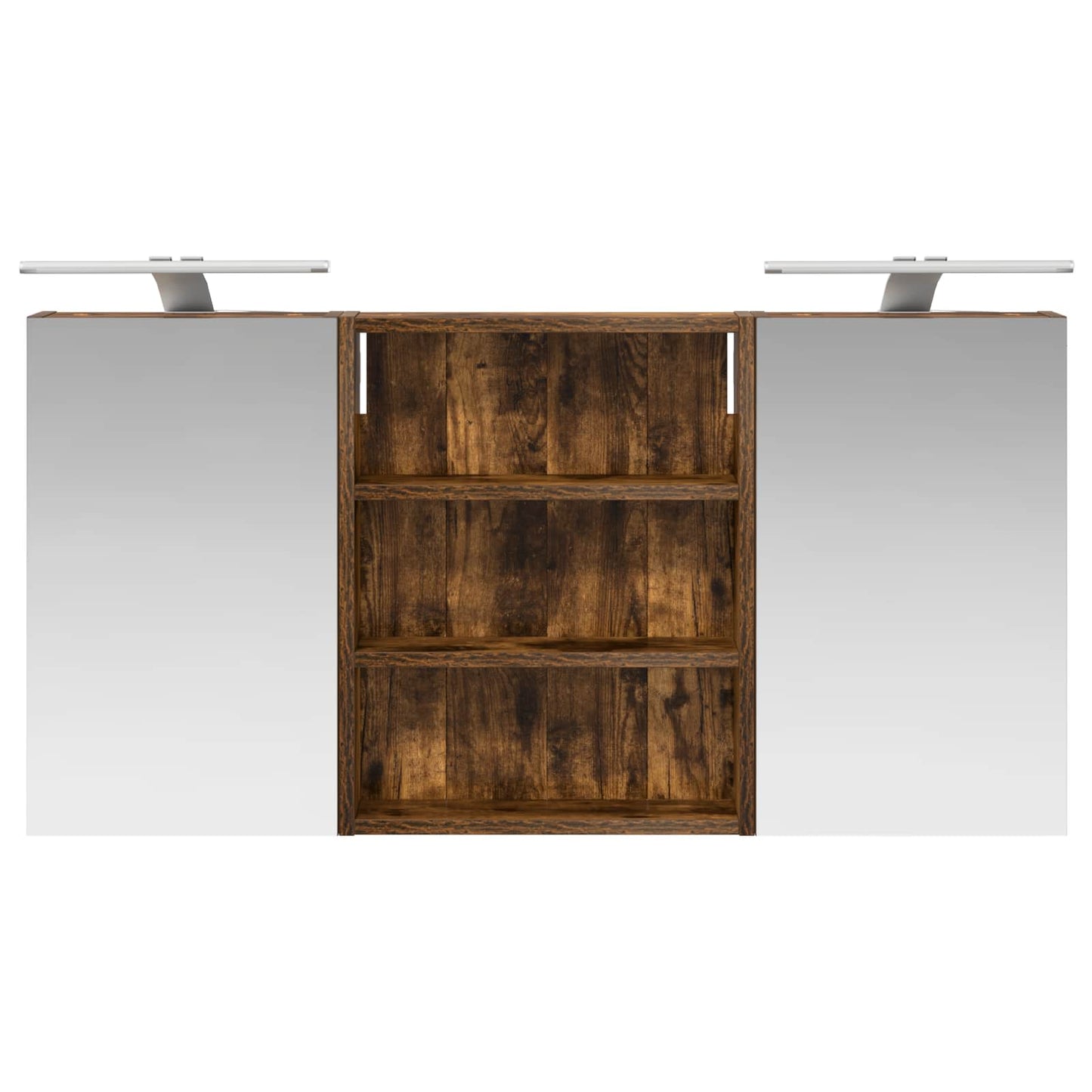 Bathroom Cabinet Set 3 pcs 100 x 10.5 x 50 cm Engineered wood